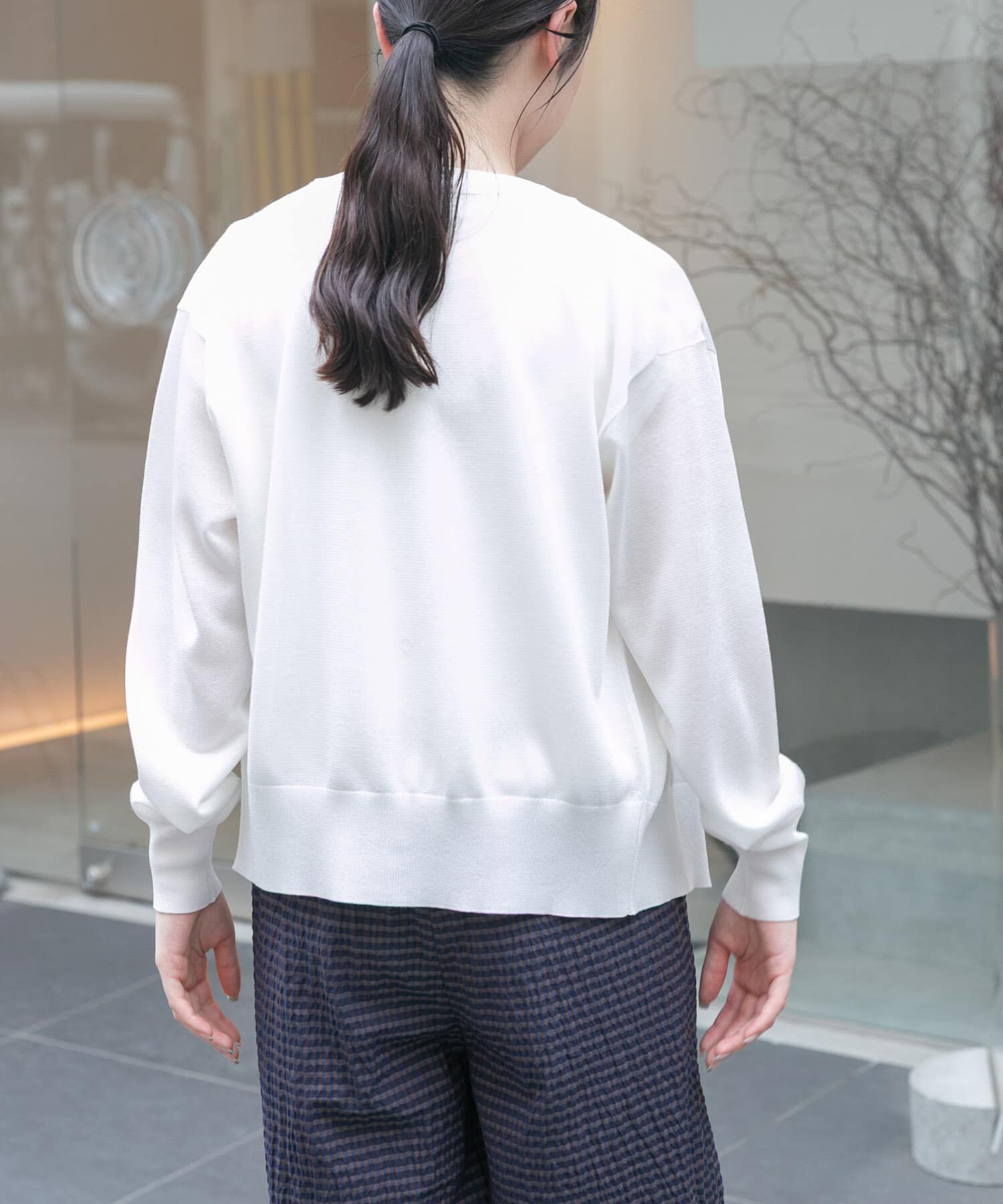 URBAN RESEARCH DOORS「FORK&SPOON　LEVITAニットカーディガン」|カーディガン|