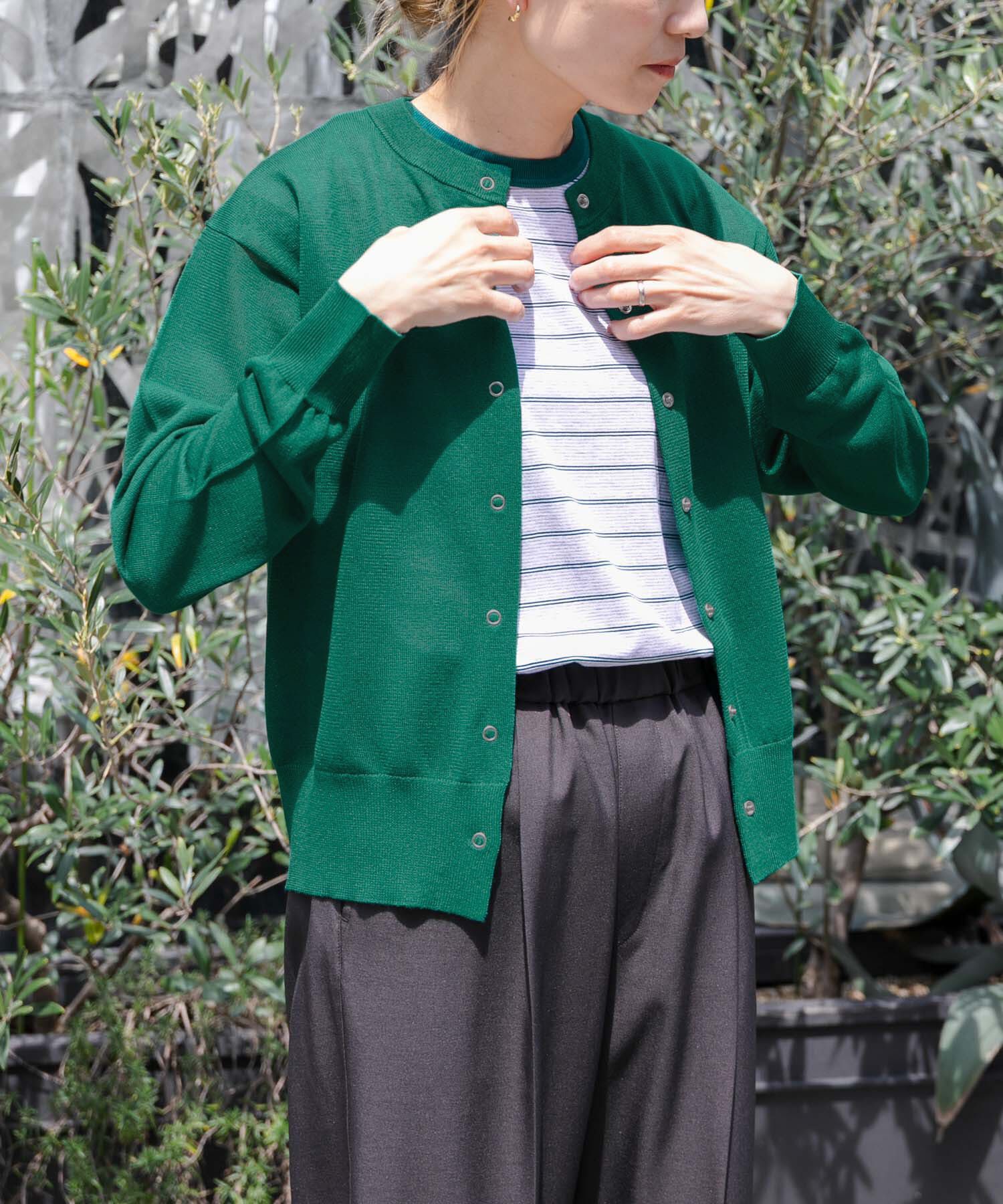 URBAN RESEARCH DOORS「FORK&SPOON　LEVITAニットカーディガン」|カーディガン|