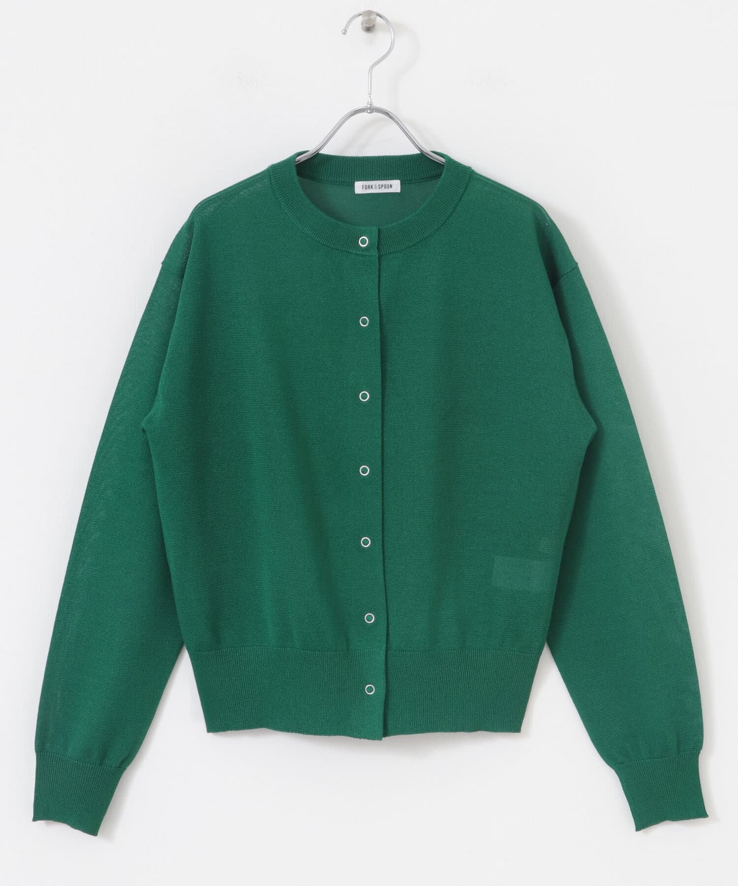 URBAN RESEARCH DOORS「FORK&SPOON　LEVITAニットカーディガン」|カーディガン|