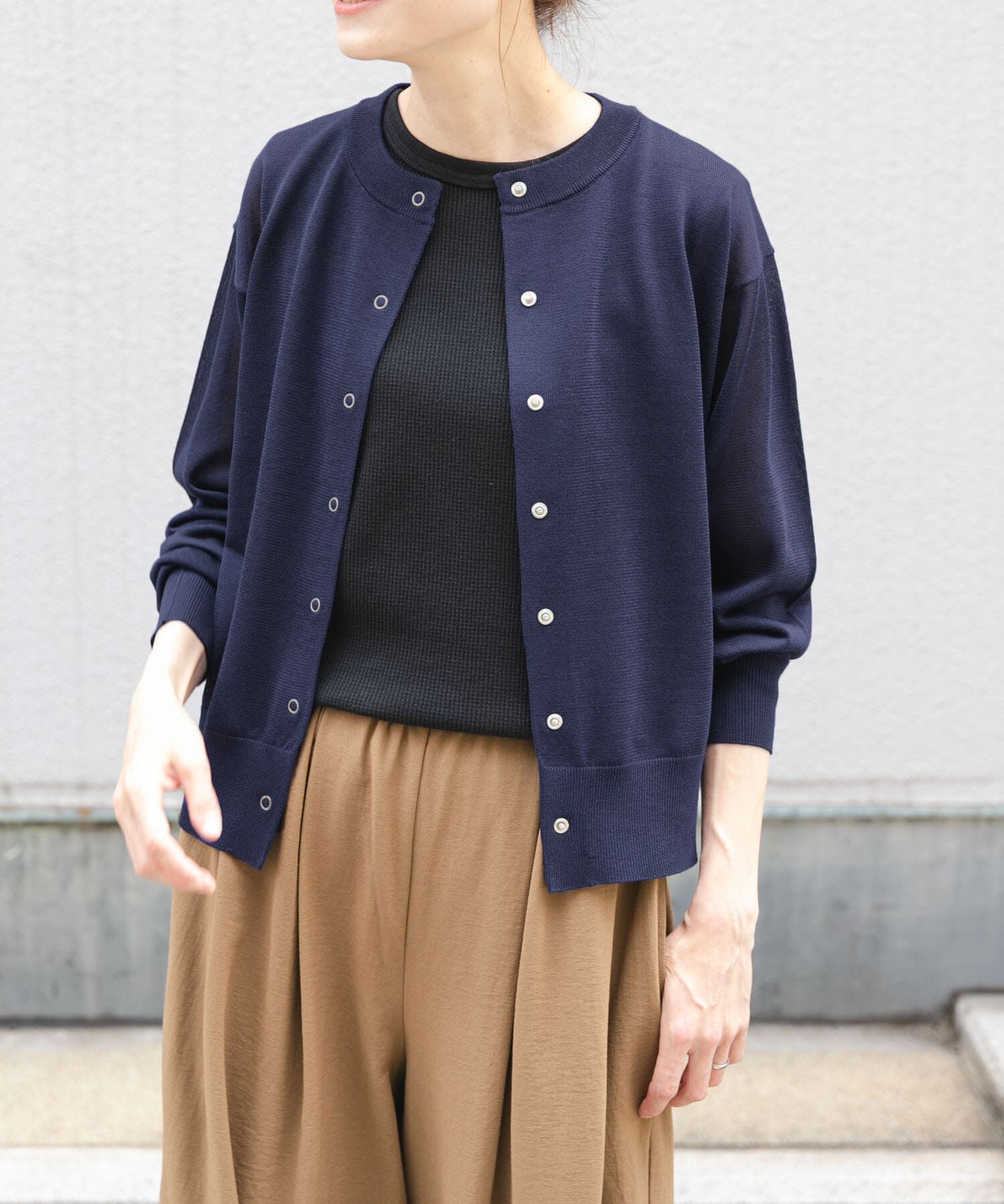 URBAN RESEARCH DOORS「FORK&SPOON　LEVITAニットカーディガン」|カーディガン|