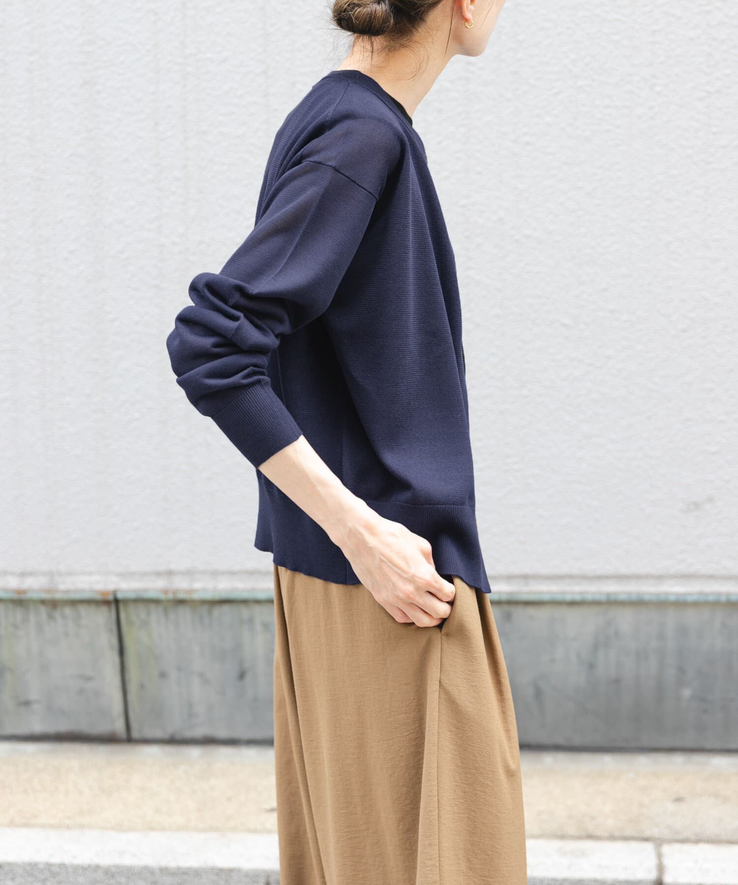 URBAN RESEARCH DOORS「FORK&SPOON　LEVITAニットカーディガン」|カーディガン|