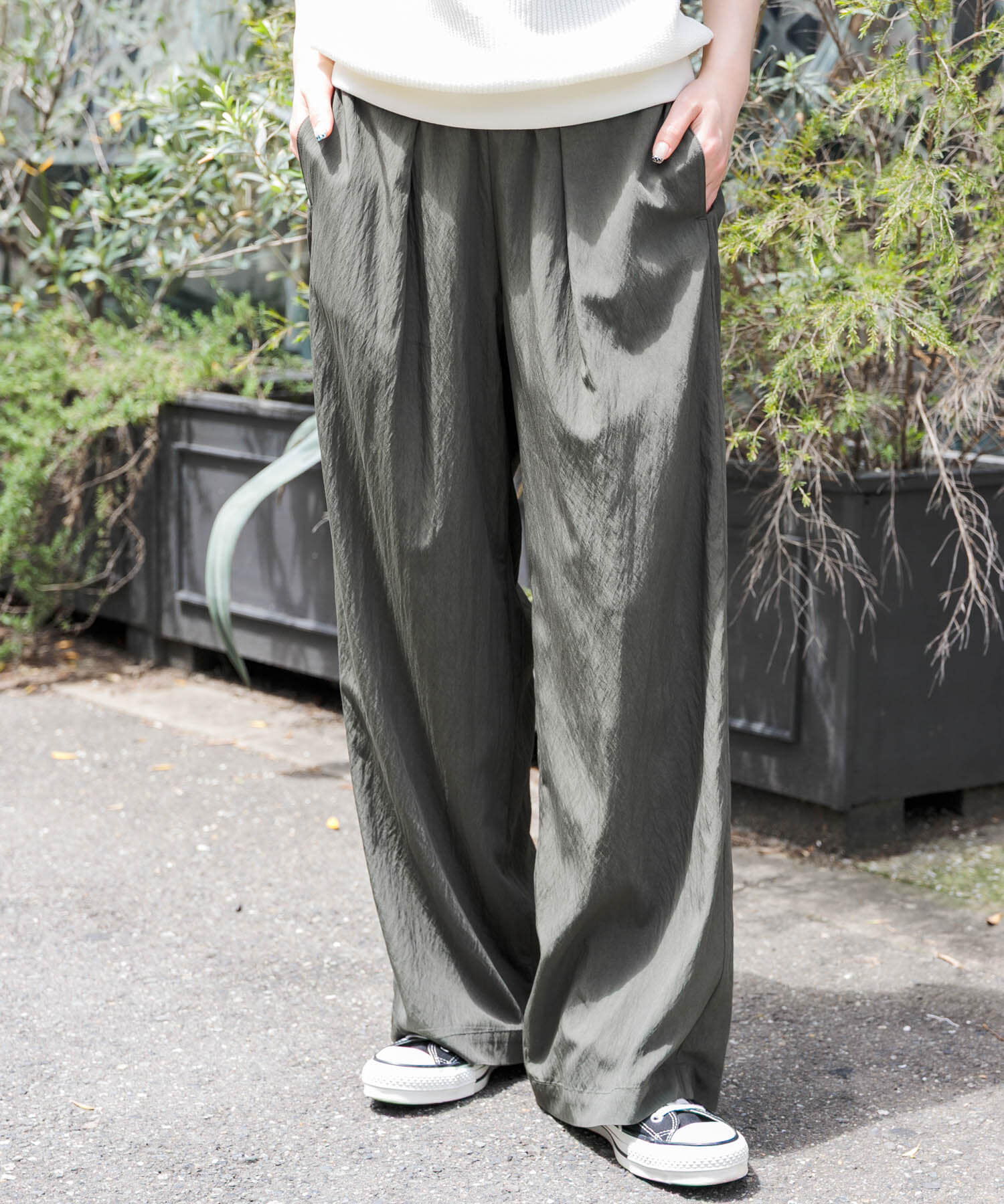 URBAN RESEARCH DOORS「FORK&SPOON　レーヨンナイロンイージーパンツ」|その他|