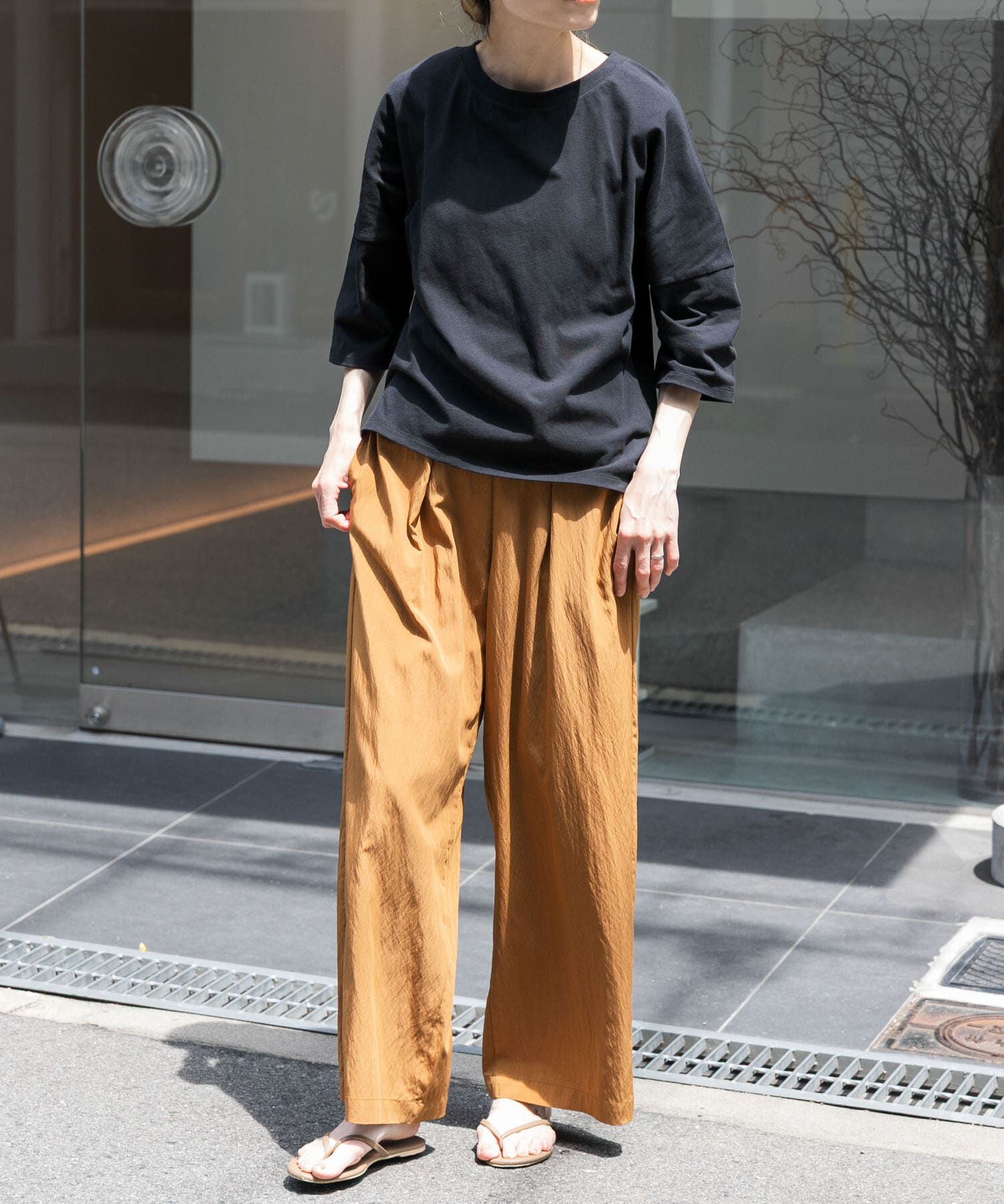 URBAN RESEARCH DOORS「FORK&SPOON　レーヨンナイロンイージーパンツ」|その他|