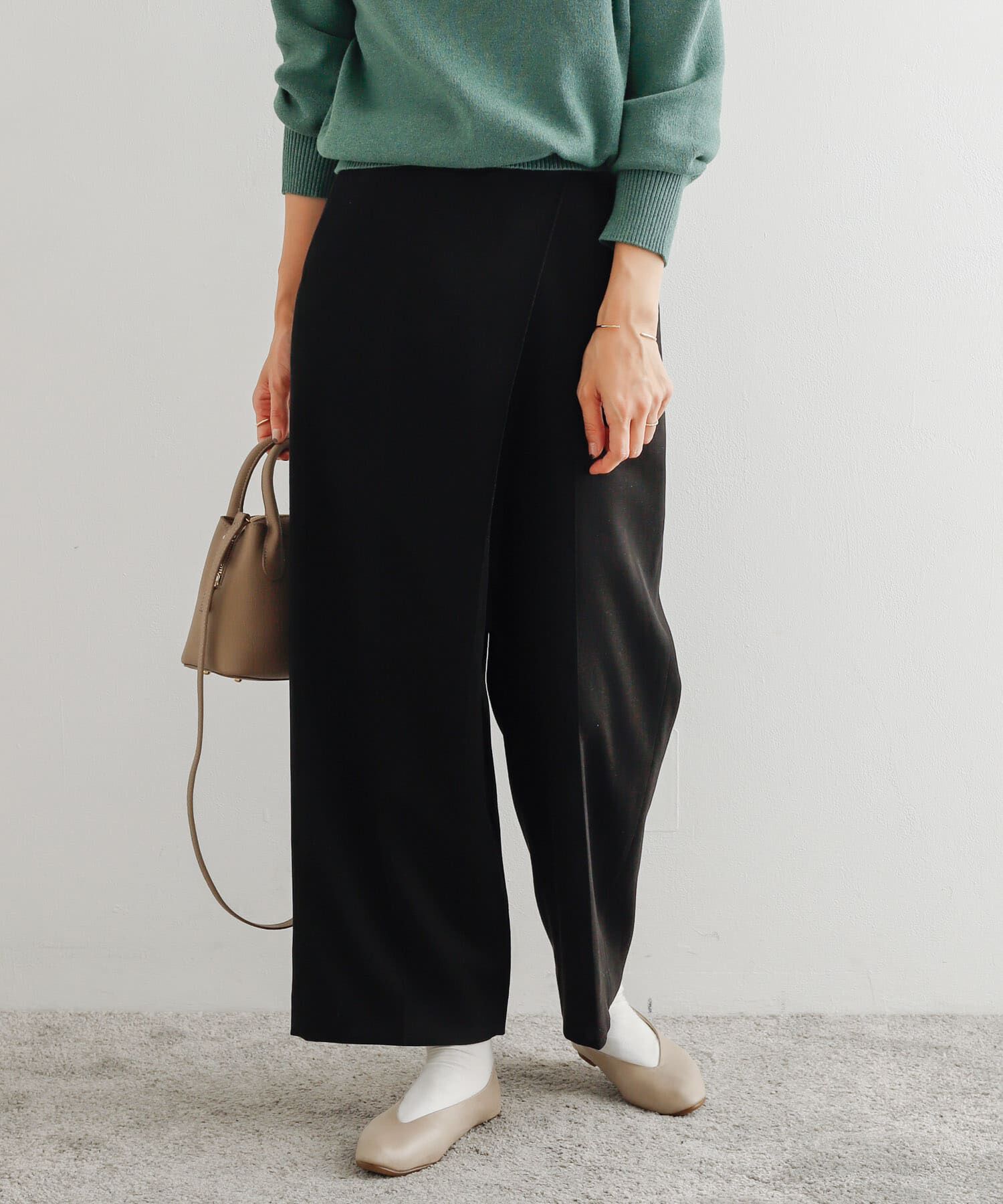 URBAN RESEARCH DOORS「ラップワイドパンツ」|その他|