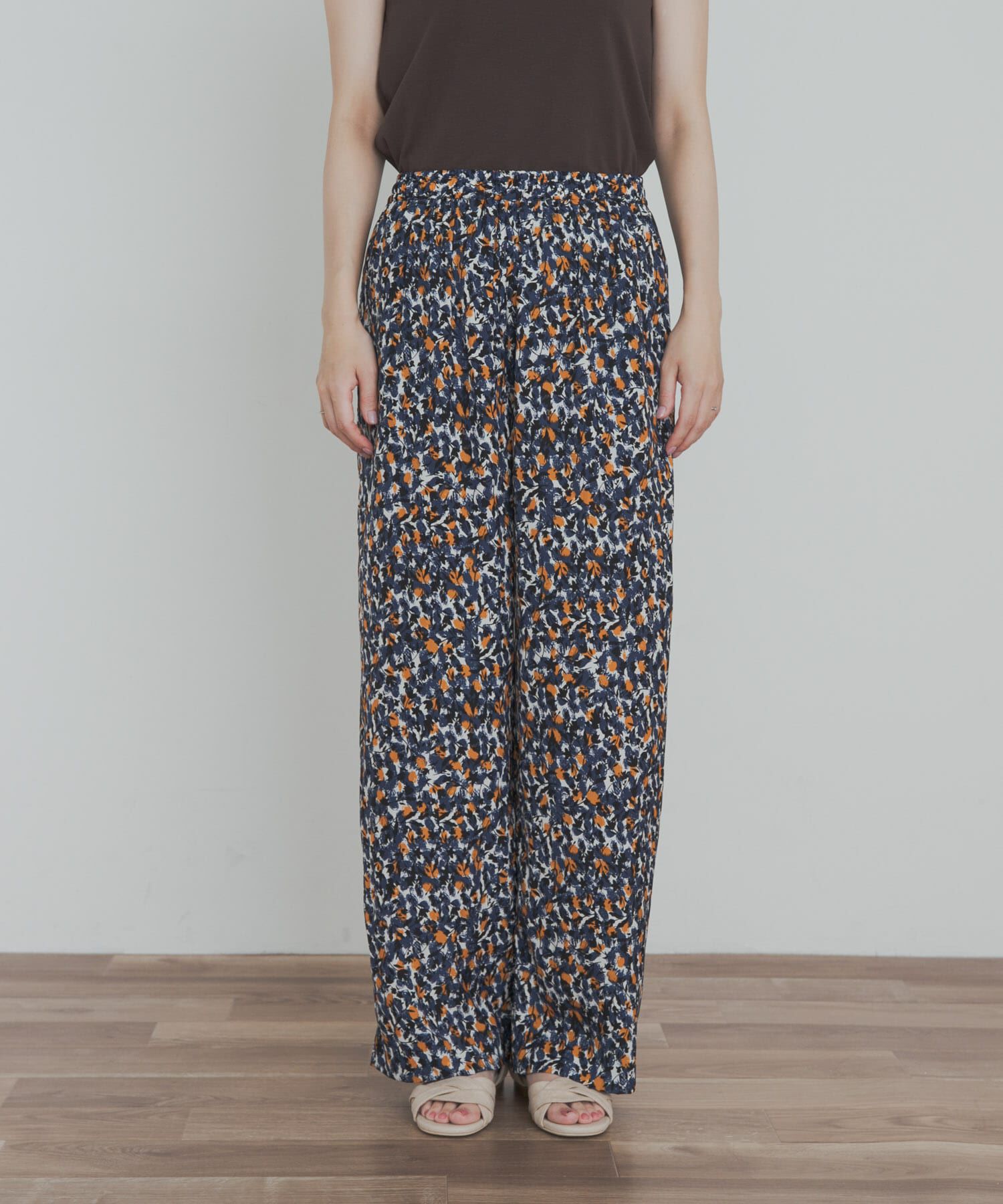 URBAN RESEARCH DOORS「『接触冷感/吸水速乾/ｲｰｼﾞｰｹｱ』ﾌﾗﾜｰﾌﾟﾘﾝﾄﾄﾞﾗｲﾀｯ  」|その他|