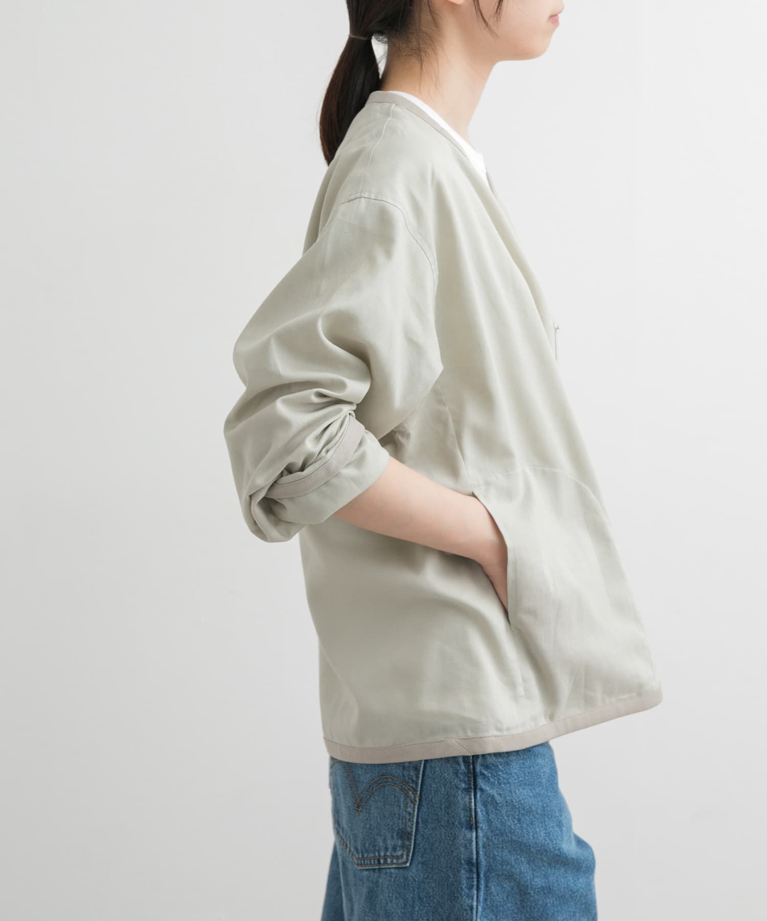 URBAN RESEARCH DOORS「DANTON　SHIRTS CARDIGAN」|カーディガン|