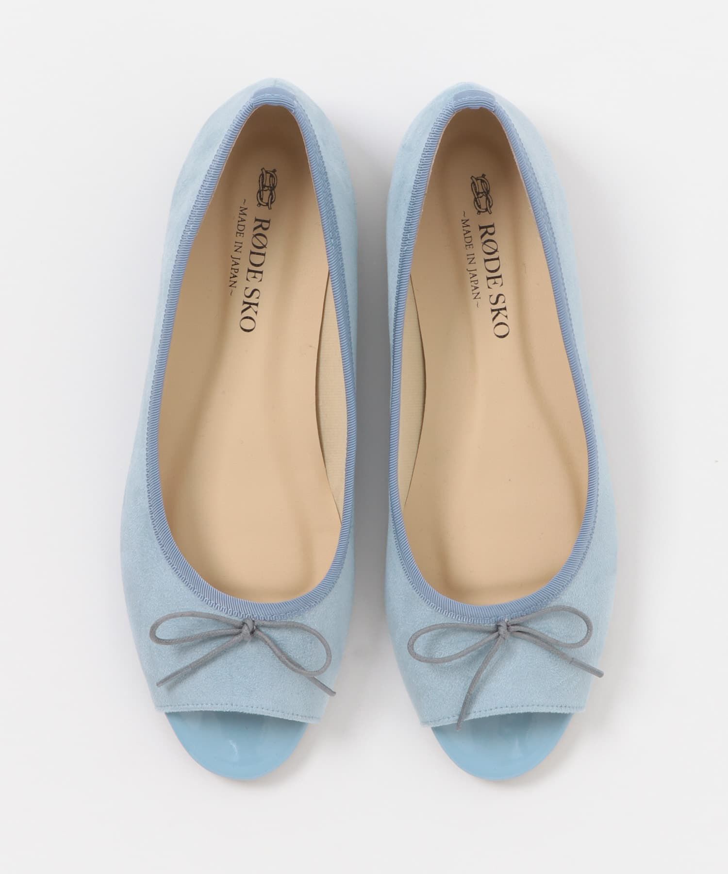 RODE SKO「『MADE IN JAPAN』オープントゥリボンパンプス」|パンプス|