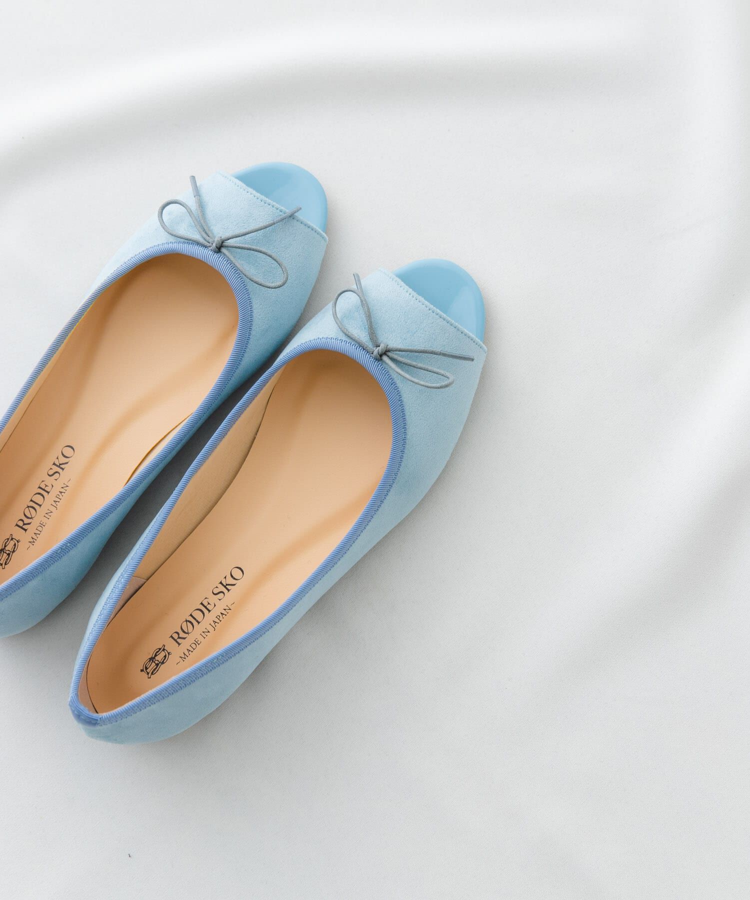 RODE SKO「『MADE IN JAPAN』オープントゥリボンパンプス」|パンプス|