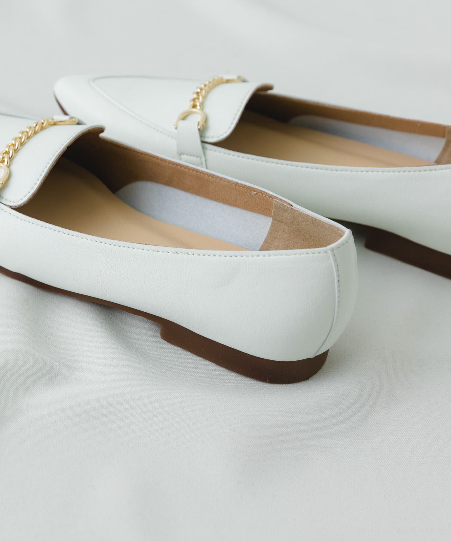 RODE SKO「『MADE IN JAPAN』プチチェーンフラットシューズ」|ローファー|