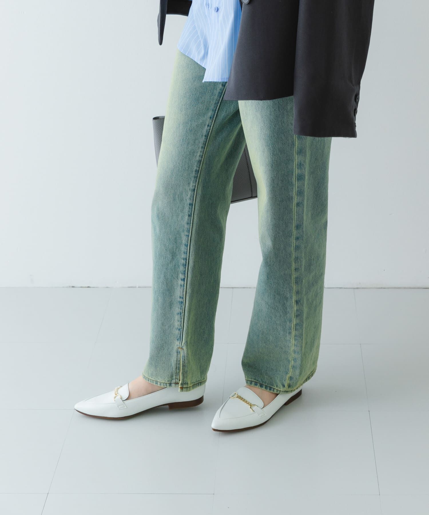 RODE SKO「『MADE IN JAPAN』プチチェーンフラットシューズ」|ローファー|