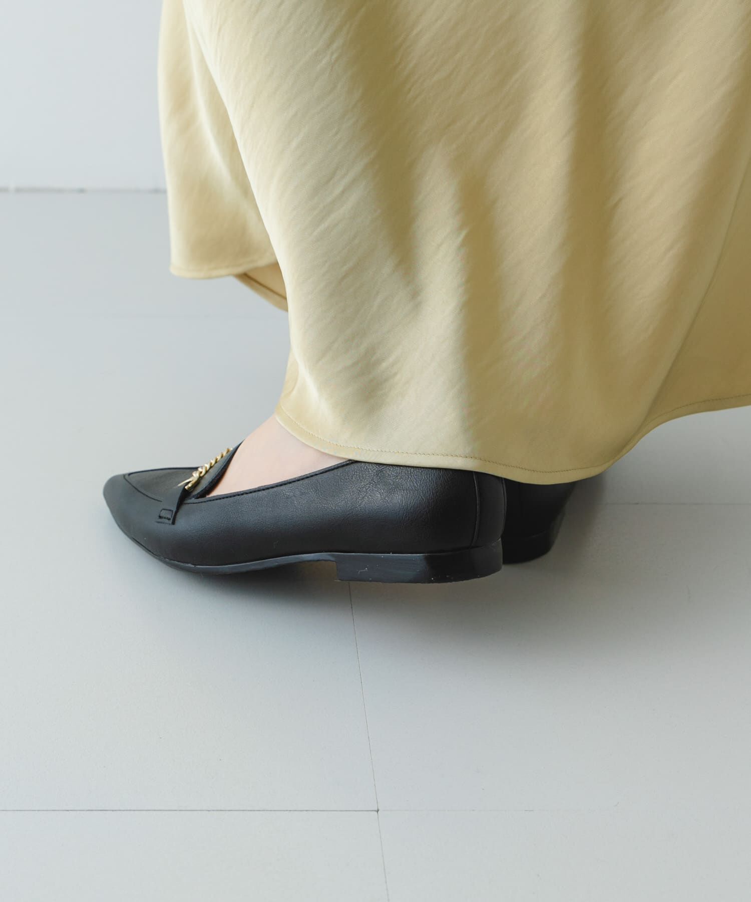 RODE SKO「『MADE IN JAPAN』プチチェーンフラットシューズ」|ローファー|