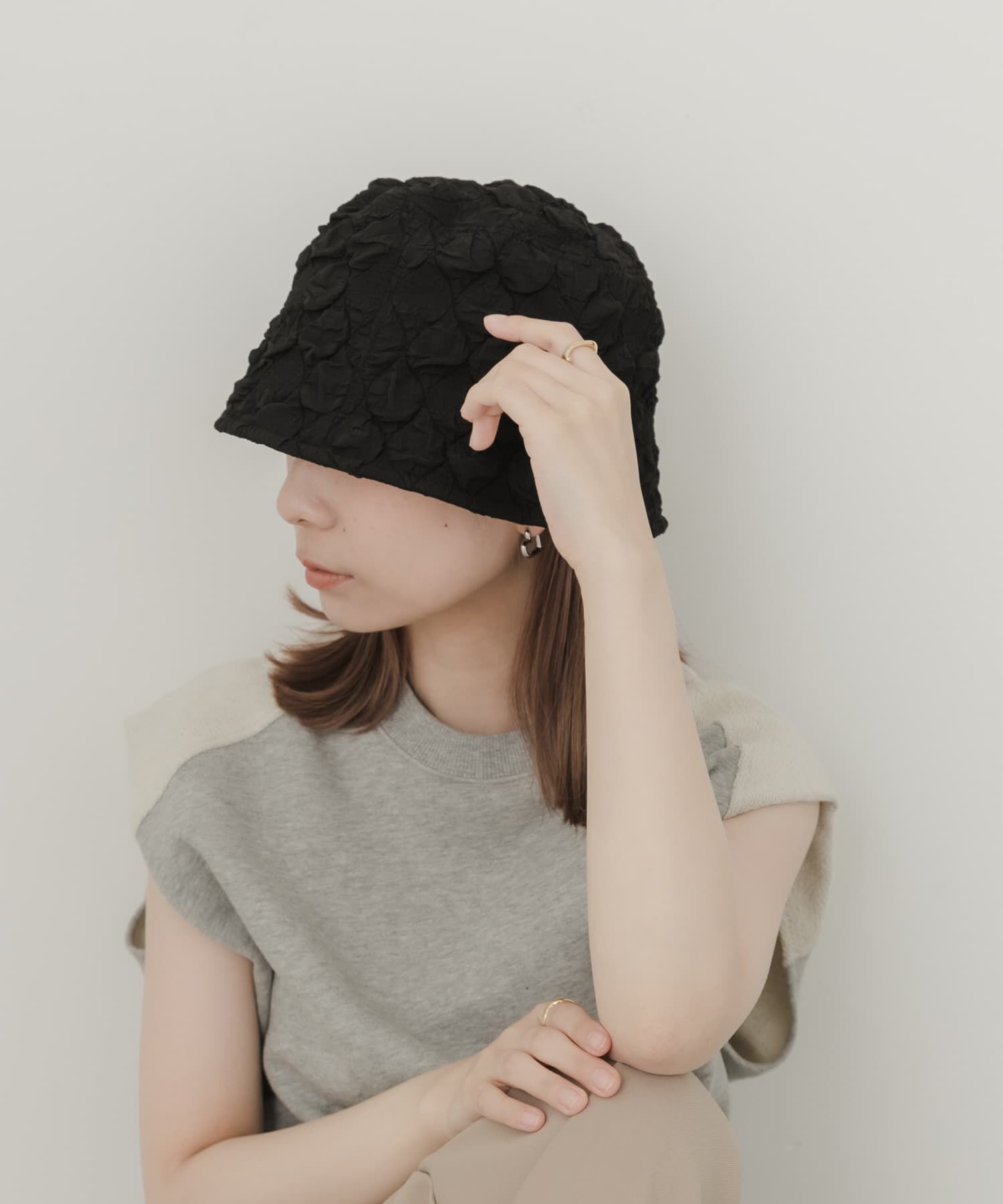 SMELLY「ポコポコデザインハット」|ハット|