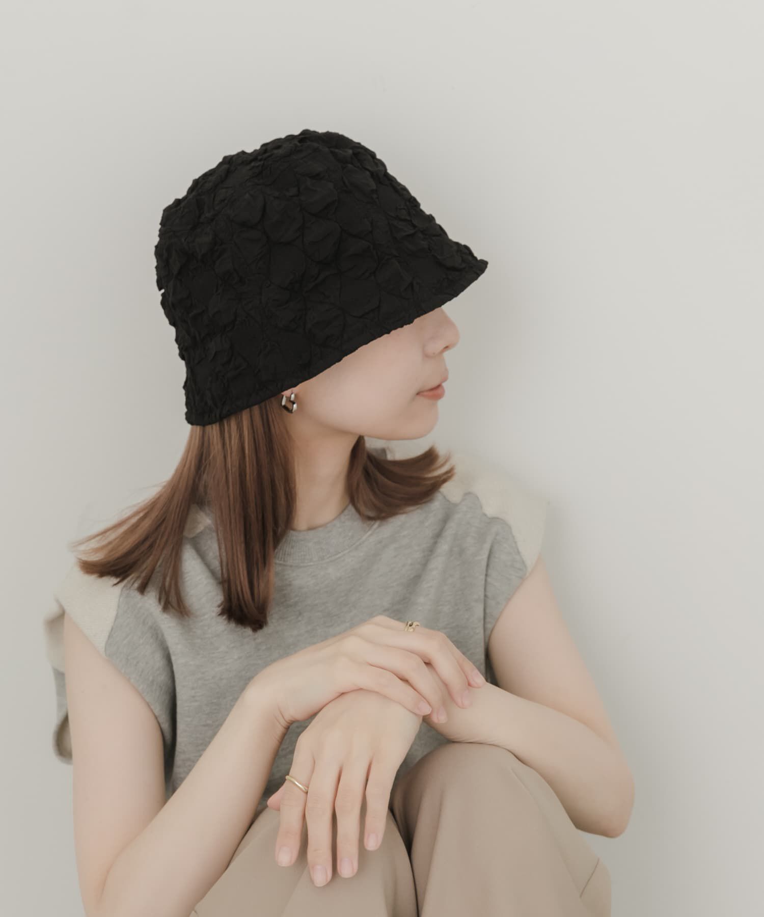 SMELLY「ポコポコデザインハット」|ハット|