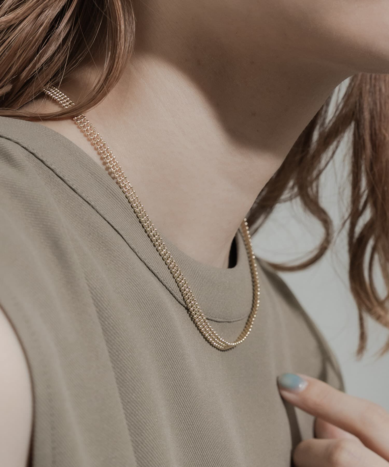 SMELLY「2セットネックレス」|ネックレス|