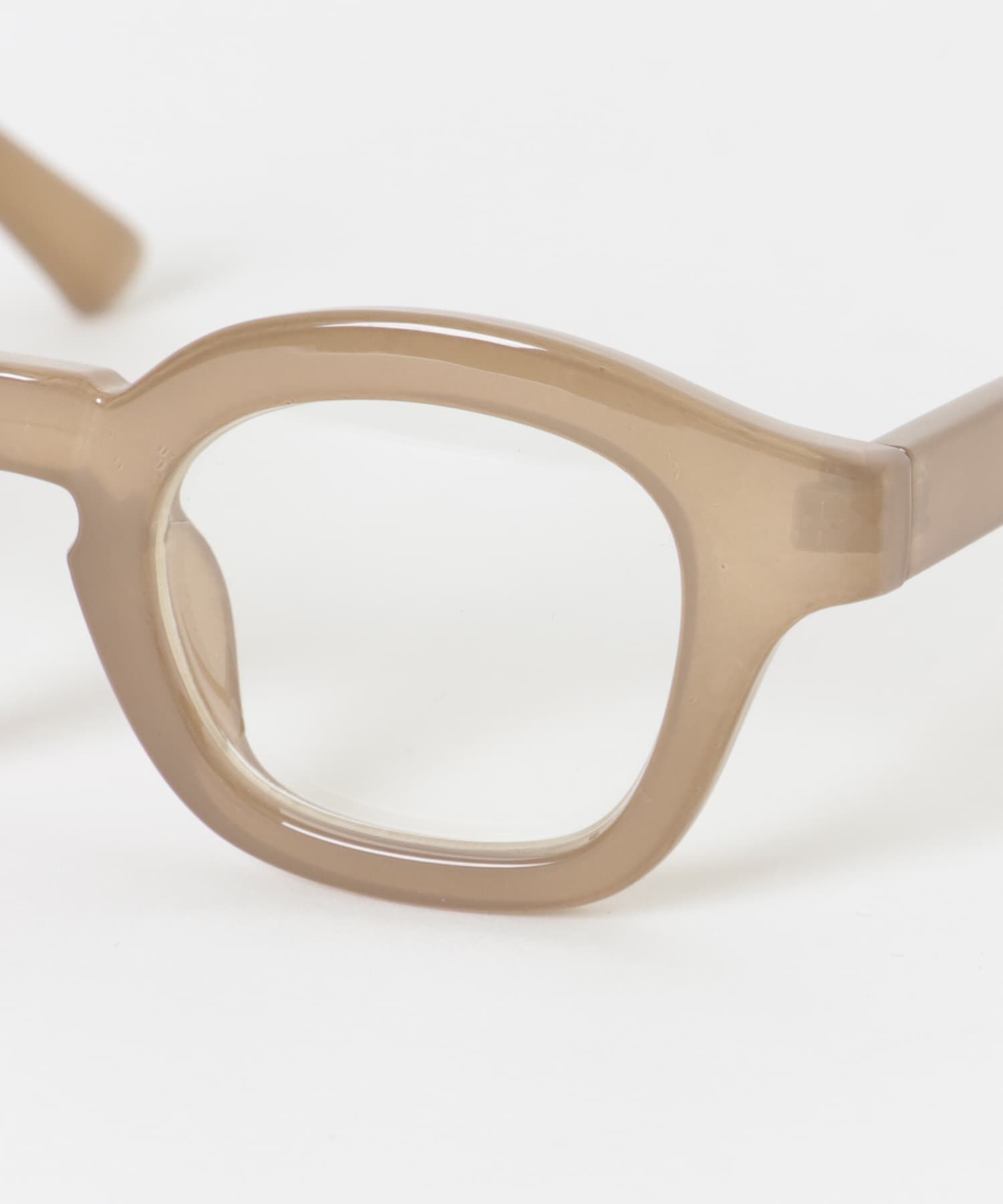 SMELLY「ワイドフレームダテメガネ」|メガネ|