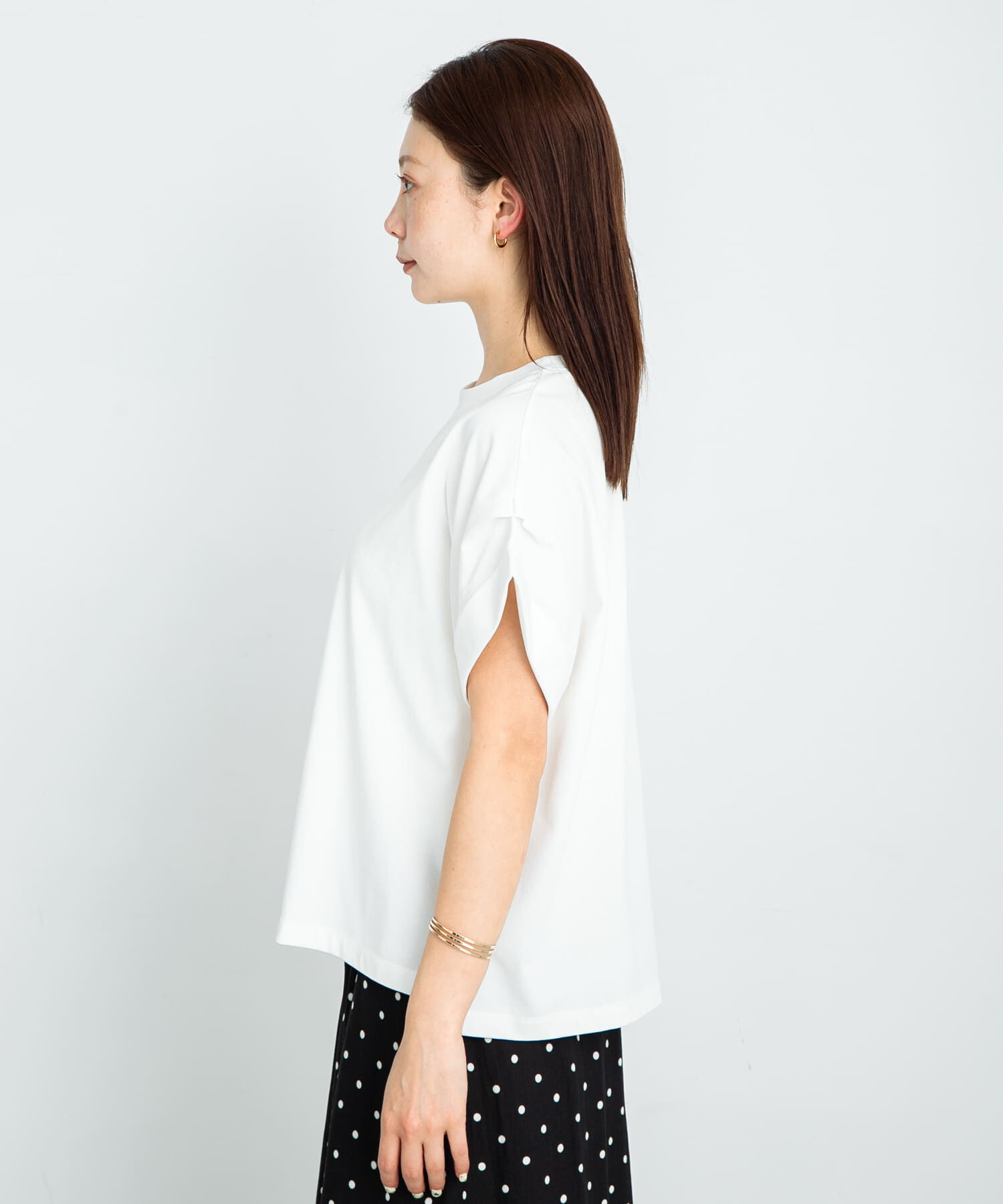 Sonny Label 「ダブルタックフレンチスリーブプルオーバー」|Tシャツ・カットソー|