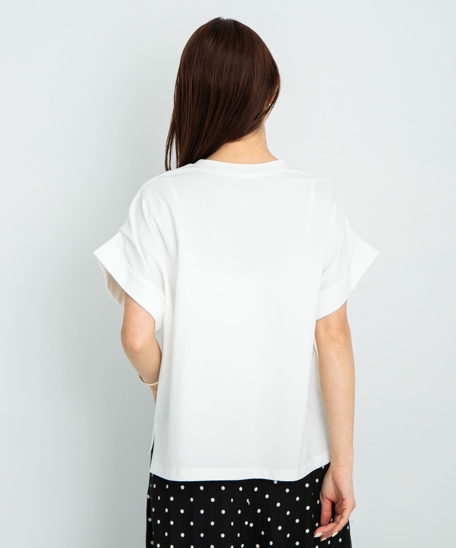 Sonny Label 「ダブルタックフレンチスリーブプルオーバー」|Tシャツ・カットソー|