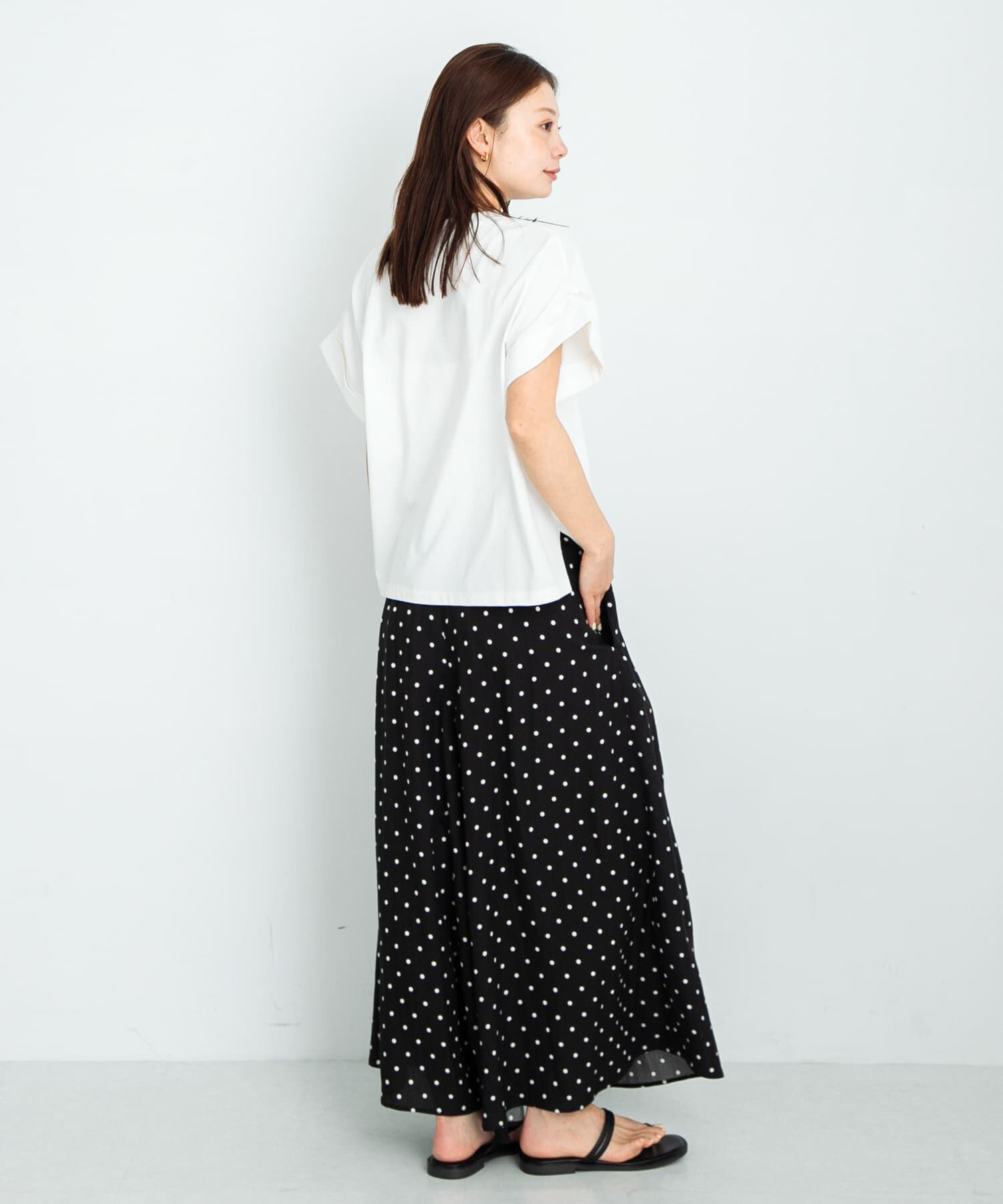 Sonny Label 「ダブルタックフレンチスリーブプルオーバー」|Tシャツ・カットソー|