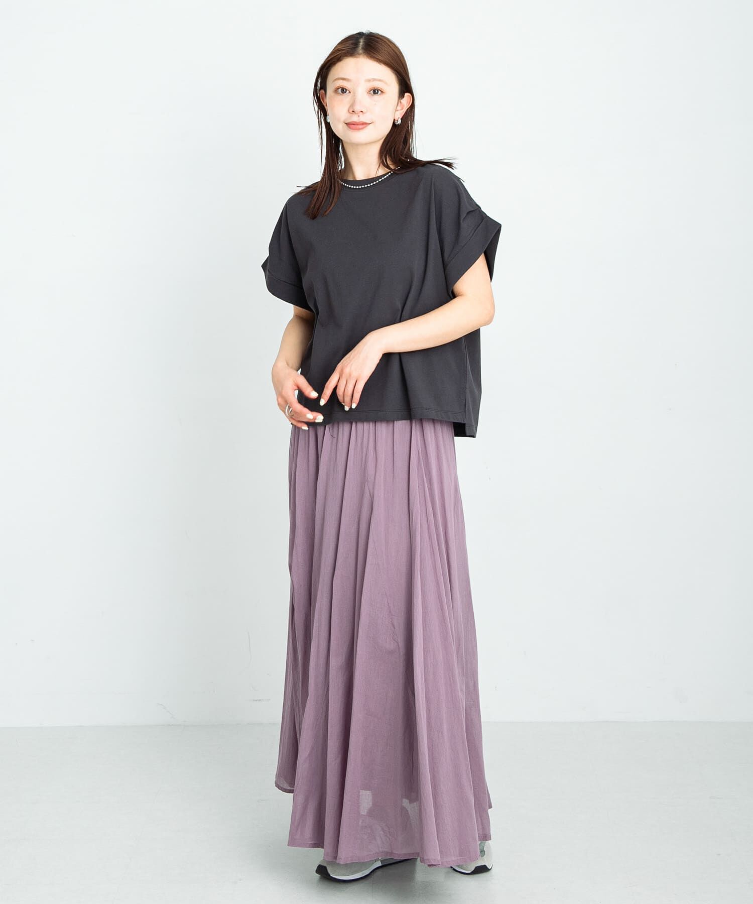 Sonny Label 「ダブルタックフレンチスリーブプルオーバー」|Tシャツ・カットソー|