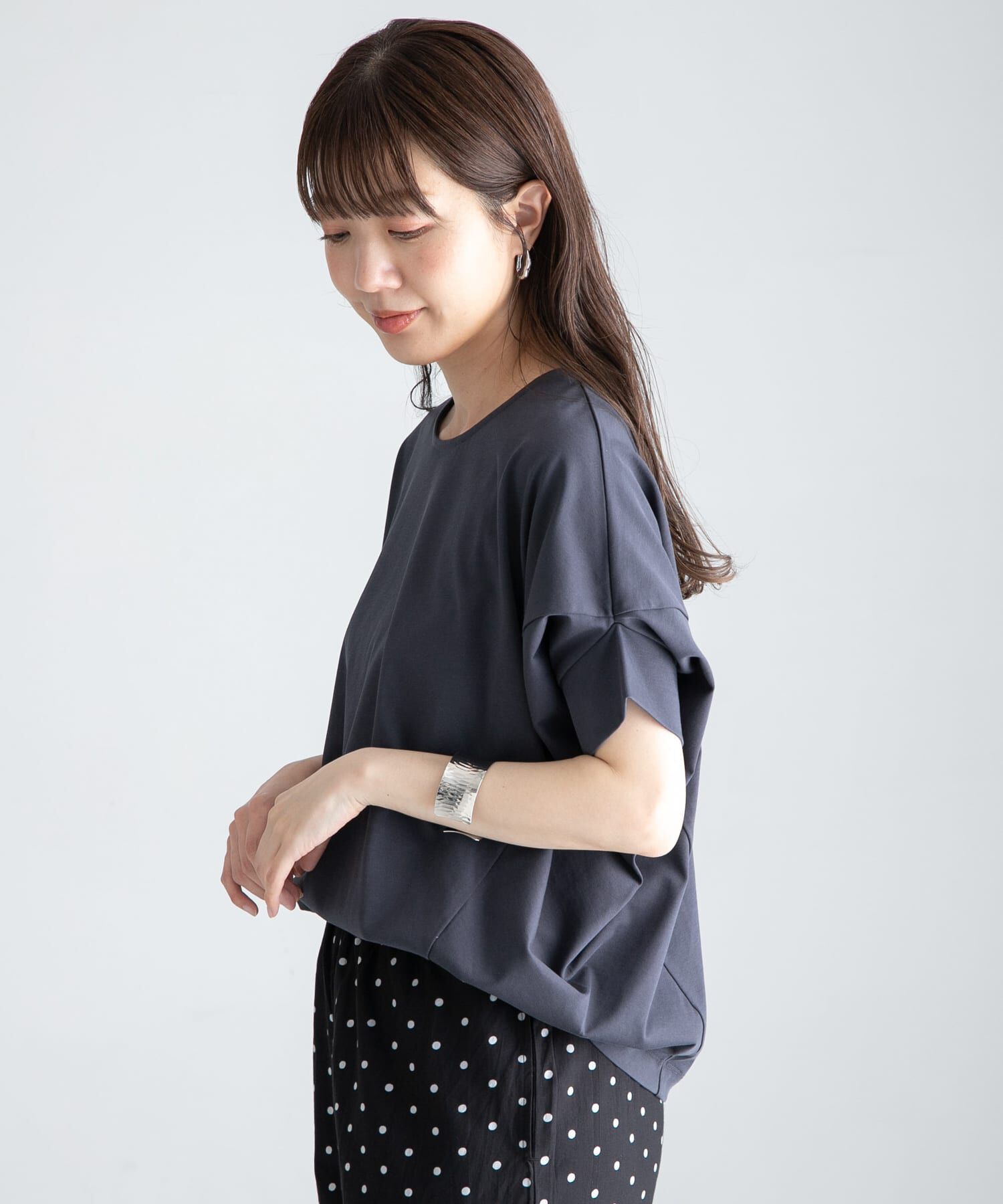 Sonny Label 「『WEB限定』吸水速乾UVクールタッチドルマンプルオーバー」|Tシャツ・カットソー|