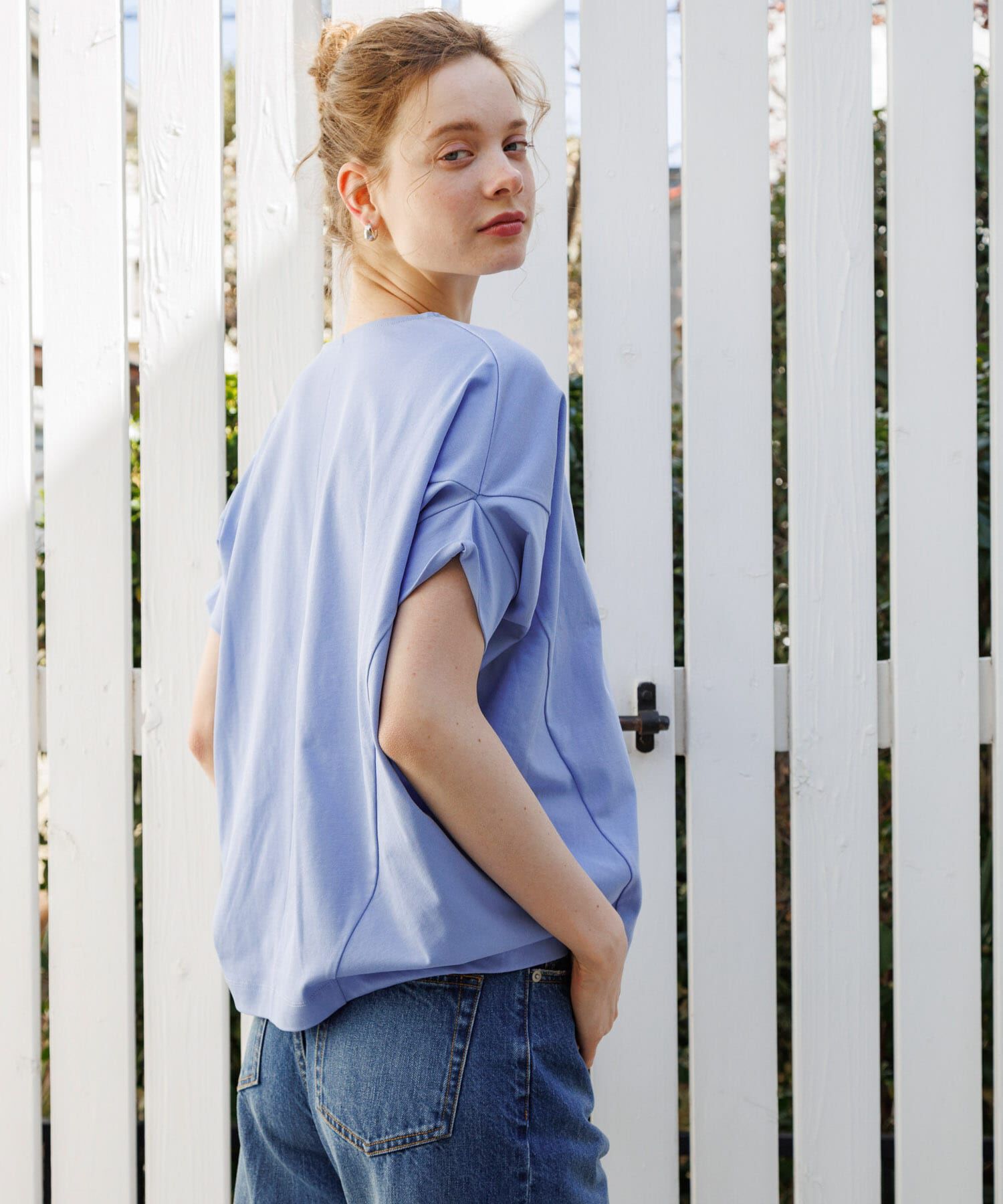 Sonny Label 「『WEB限定』吸水速乾UVクールタッチドルマンプルオーバー」|Tシャツ・カットソー|