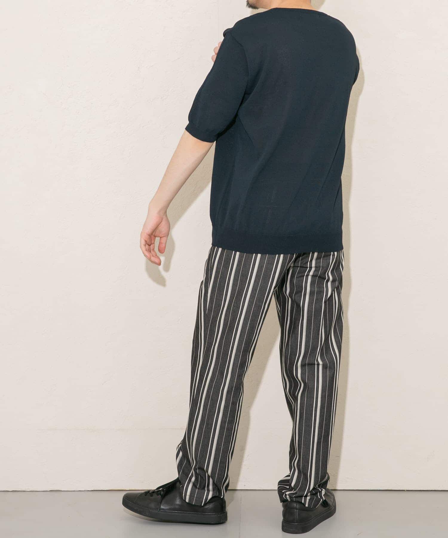 URBAN RESEARCH ROSSO「『UR TECH ひやサラクール』AIRDRY半袖クルーニット」|ニット・セーター|