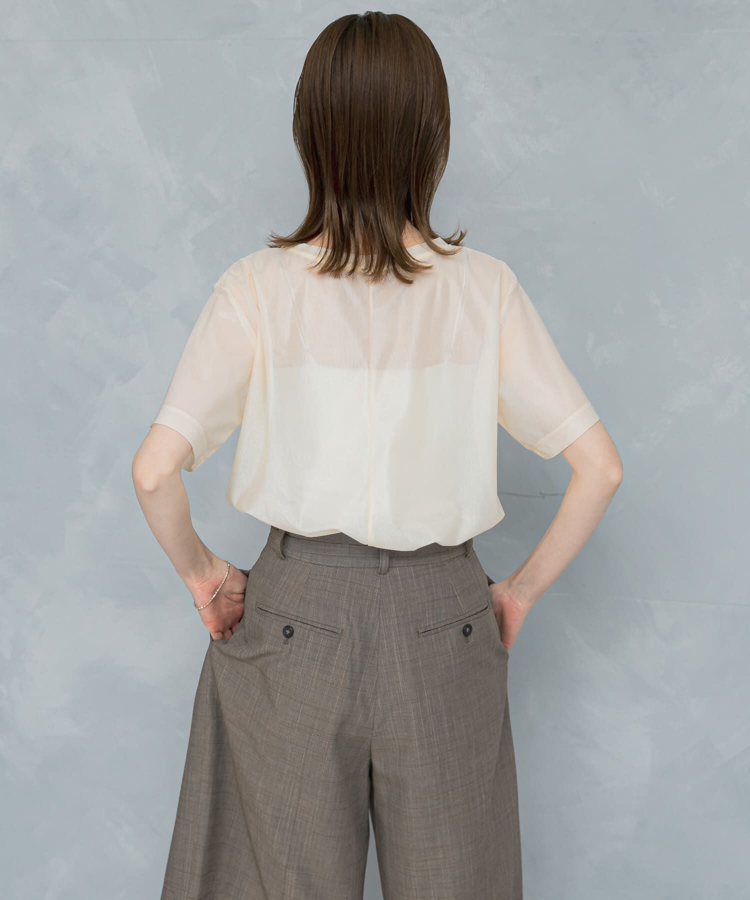 URBAN RESEARCH ROSSO「シアーブライトカットソー」|Tシャツ・カットソー|