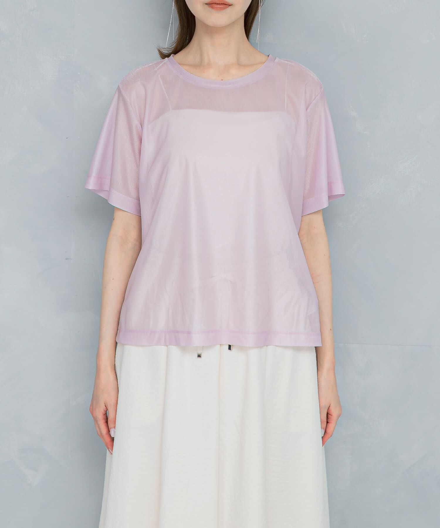 URBAN RESEARCH ROSSO「シアーブライトカットソー」|Tシャツ・カットソー|