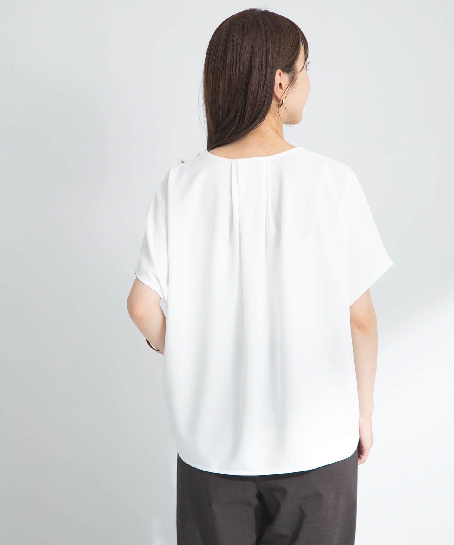 Sonny Label 「フロントデザインカットジョーゼットプルオーバー」|Tシャツ・カットソー|