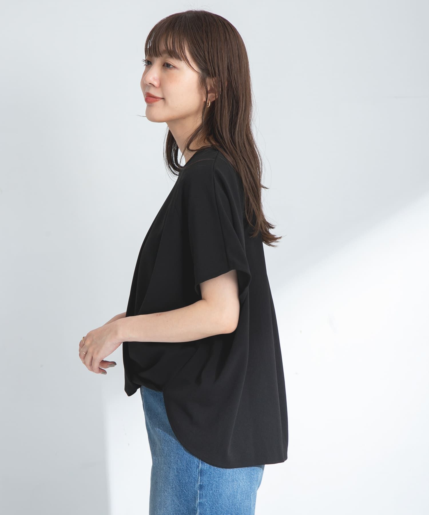 Sonny Label 「フロントデザインカットジョーゼットプルオーバー」|Tシャツ・カットソー|