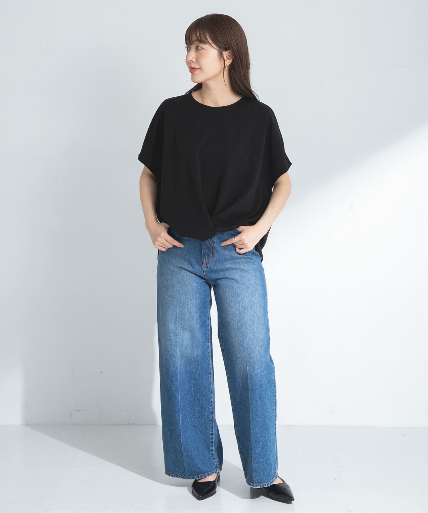 Sonny Label 「フロントデザインカットジョーゼットプルオーバー」|Tシャツ・カットソー|
