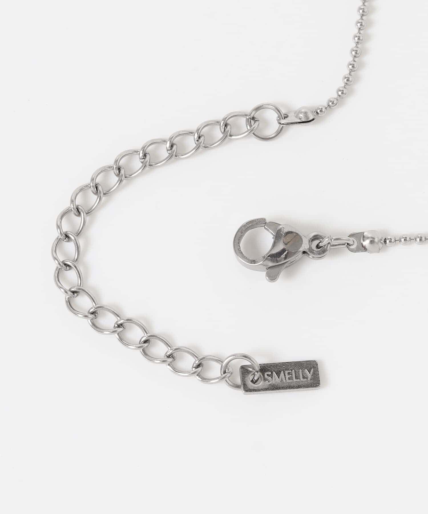 SMELLY「ステンレスボールチェーン2セットネックレス」|ネックレス|