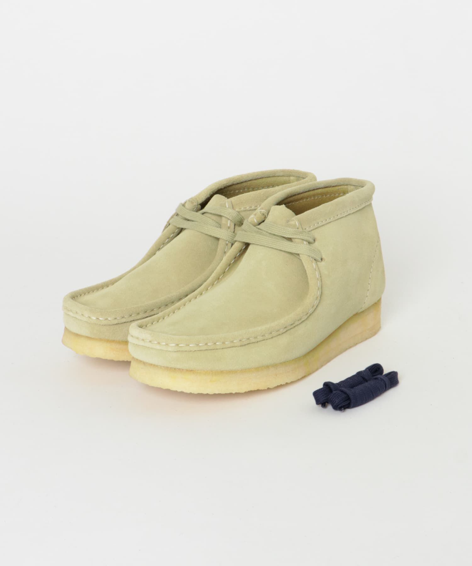 URBAN RESEARCH DOORS「Clarks　Wallabee Boot」|ショートブーツ|ライトベージュ