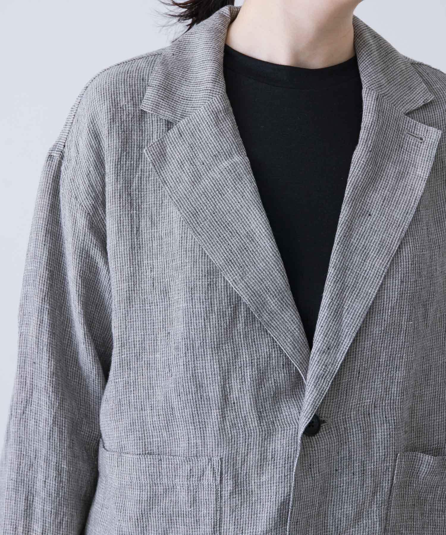 かぐれ「リネンテーラードジャケット」|その他|