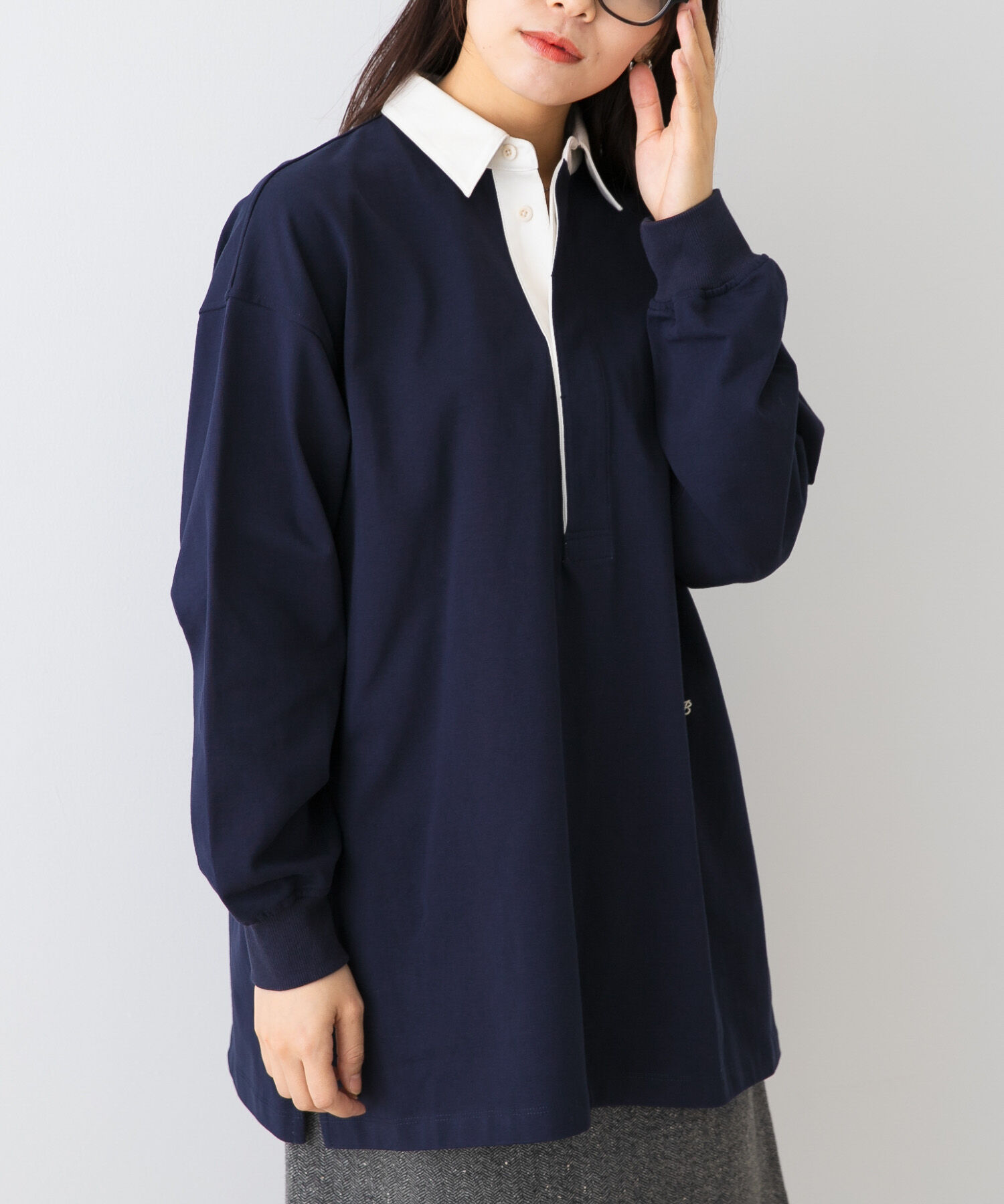 URBAN RESEARCH ROSSO「F by ROSSO　ラガーチュニックプルオーバー」|Tシャツ・カットソー|