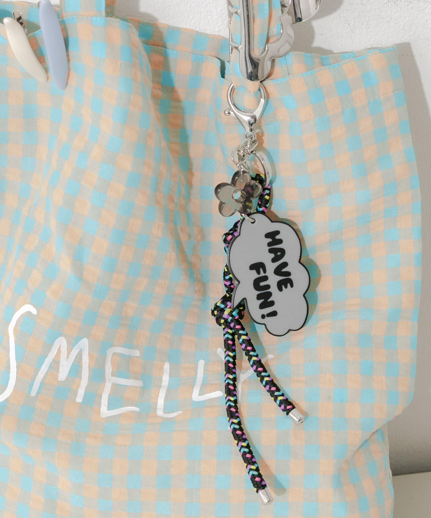 SMELLY「ワードバルーンキーチェーン」|チャーム・キーホルダー|