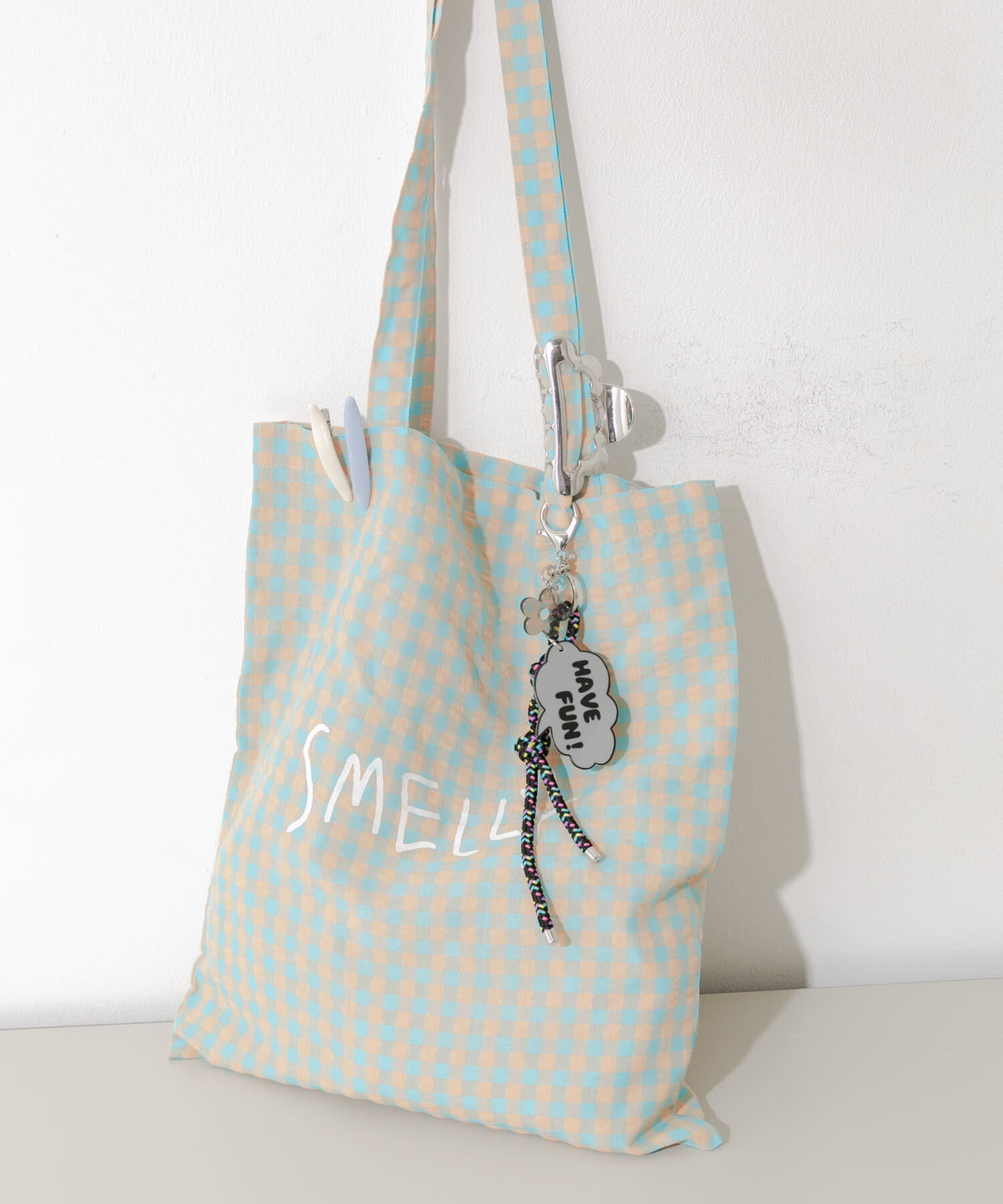 SMELLY「ワードバルーンキーチェーン」|チャーム・キーホルダー|