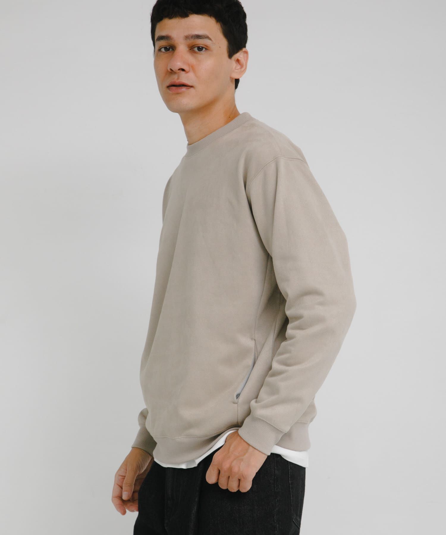 Sonny Label 「クリーミータッチクルーネックプルオーバー」|スウェット・ジャージ|