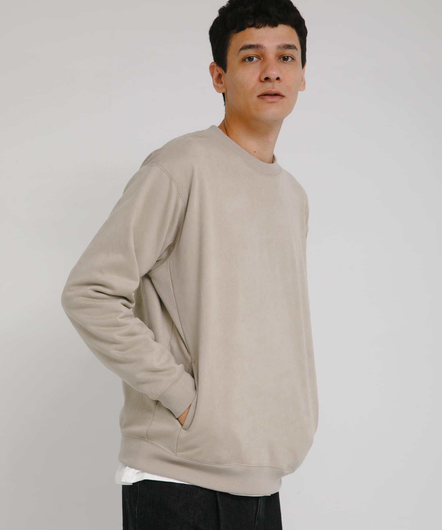 Sonny Label 「クリーミータッチクルーネックプルオーバー」|スウェット・ジャージ|