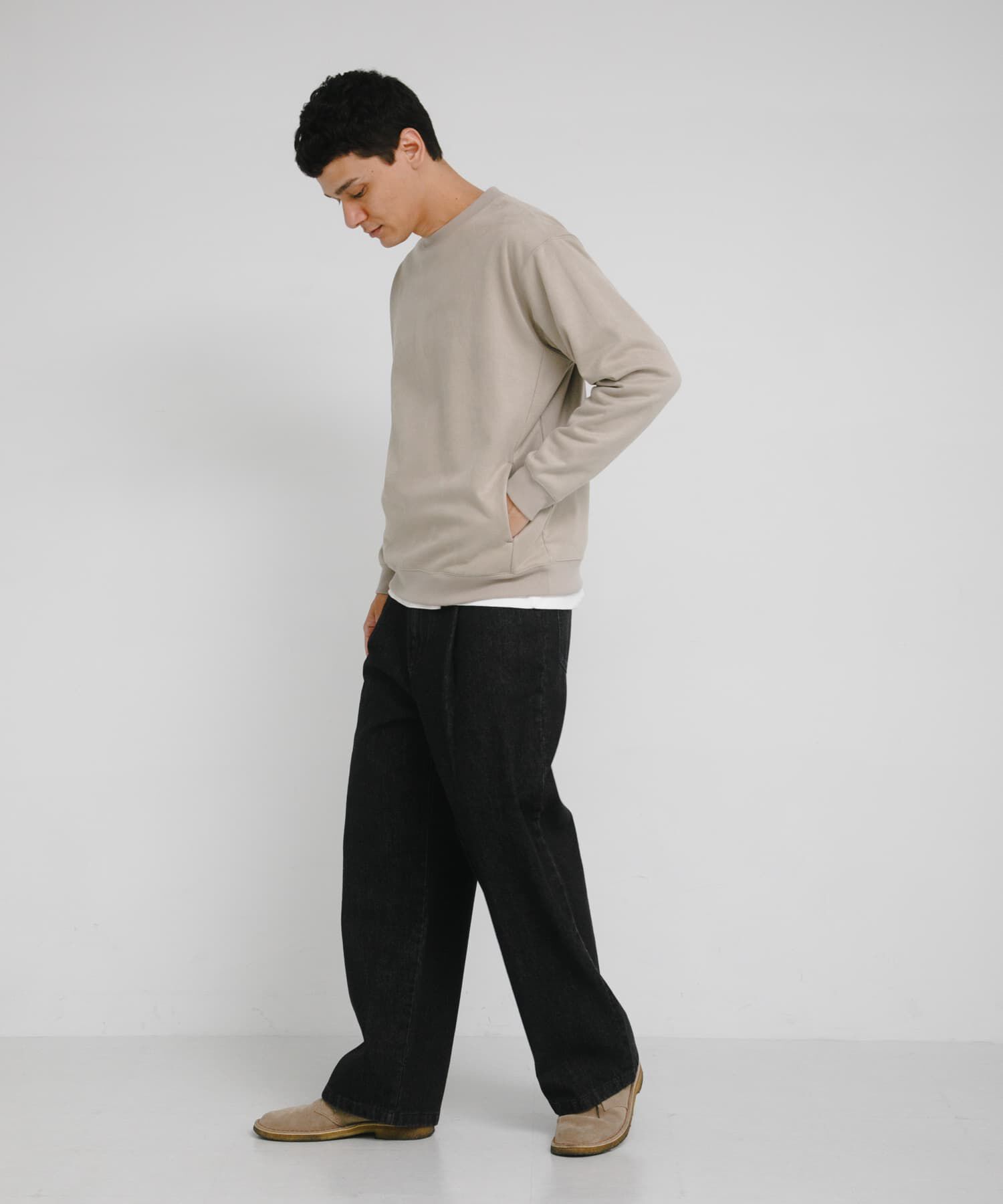 Sonny Label 「クリーミータッチクルーネックプルオーバー」|スウェット・ジャージ|