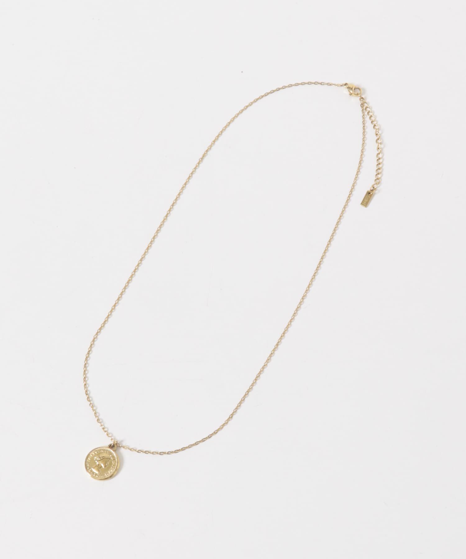 SMELLY「ステンレスコイントップネックレス」|ネックレス|