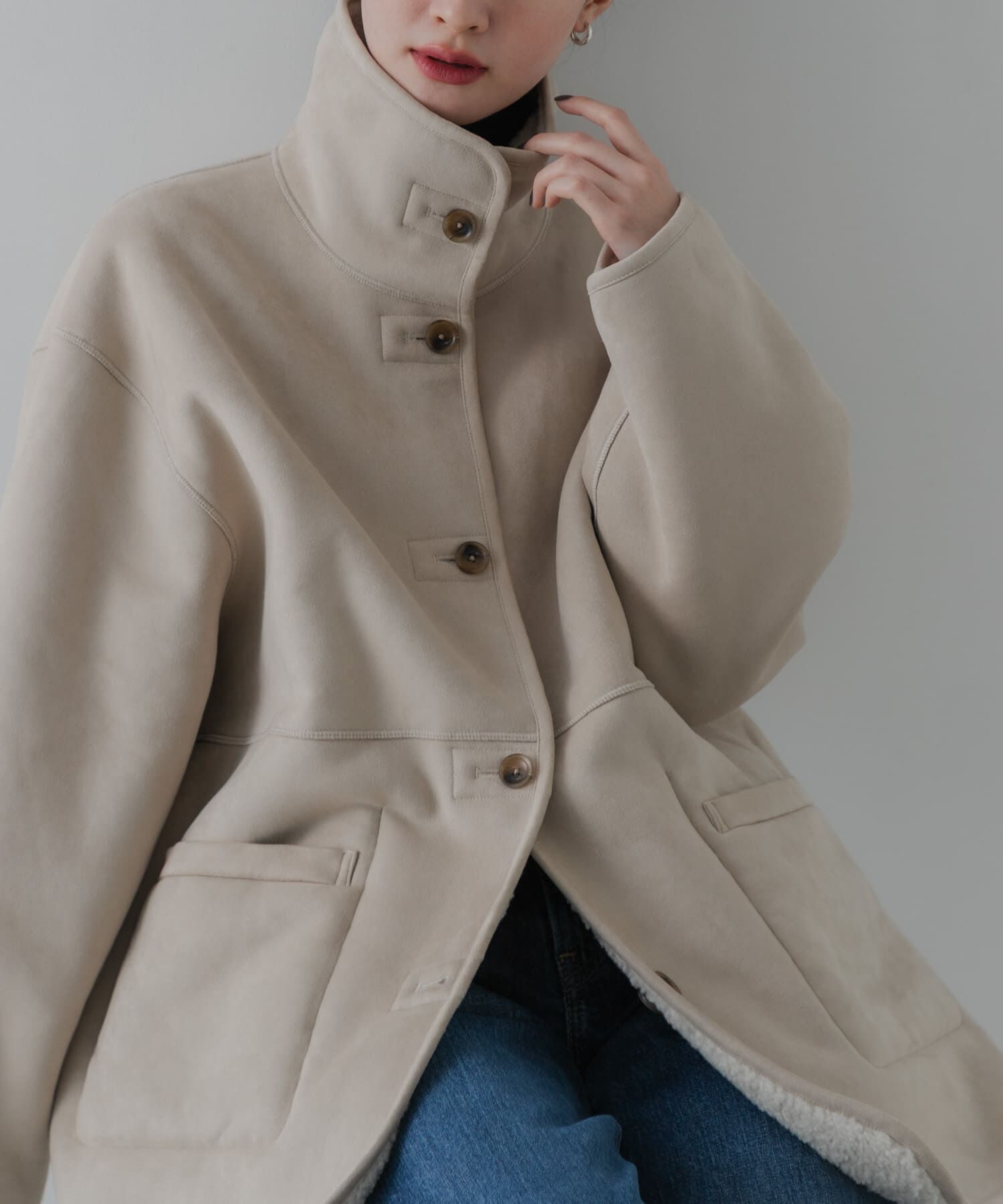 URBAN RESEARCH「ECOPELフェイクムートンリバーシブルコート」|その他|