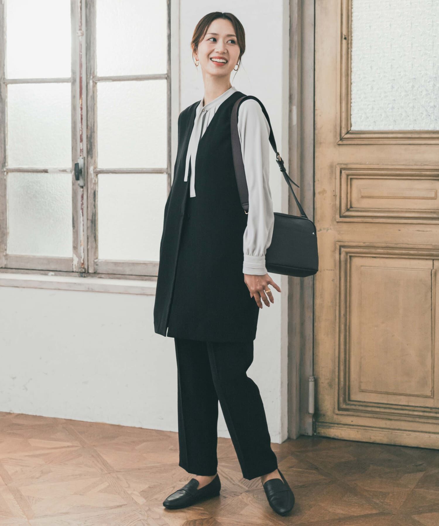 URBAN RESEARCH DOORS「ロングジレベスト」|ベスト・ジレ|