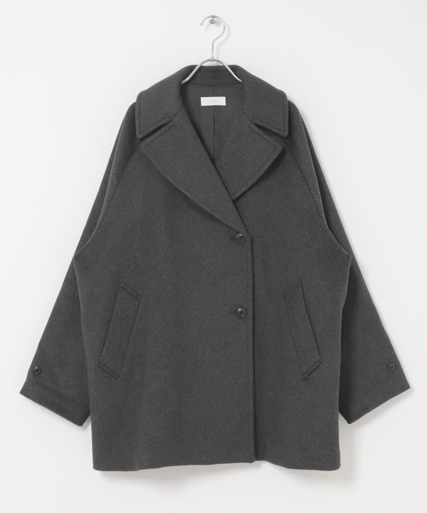 かぐれ「ウールPコート」|ピーコート|