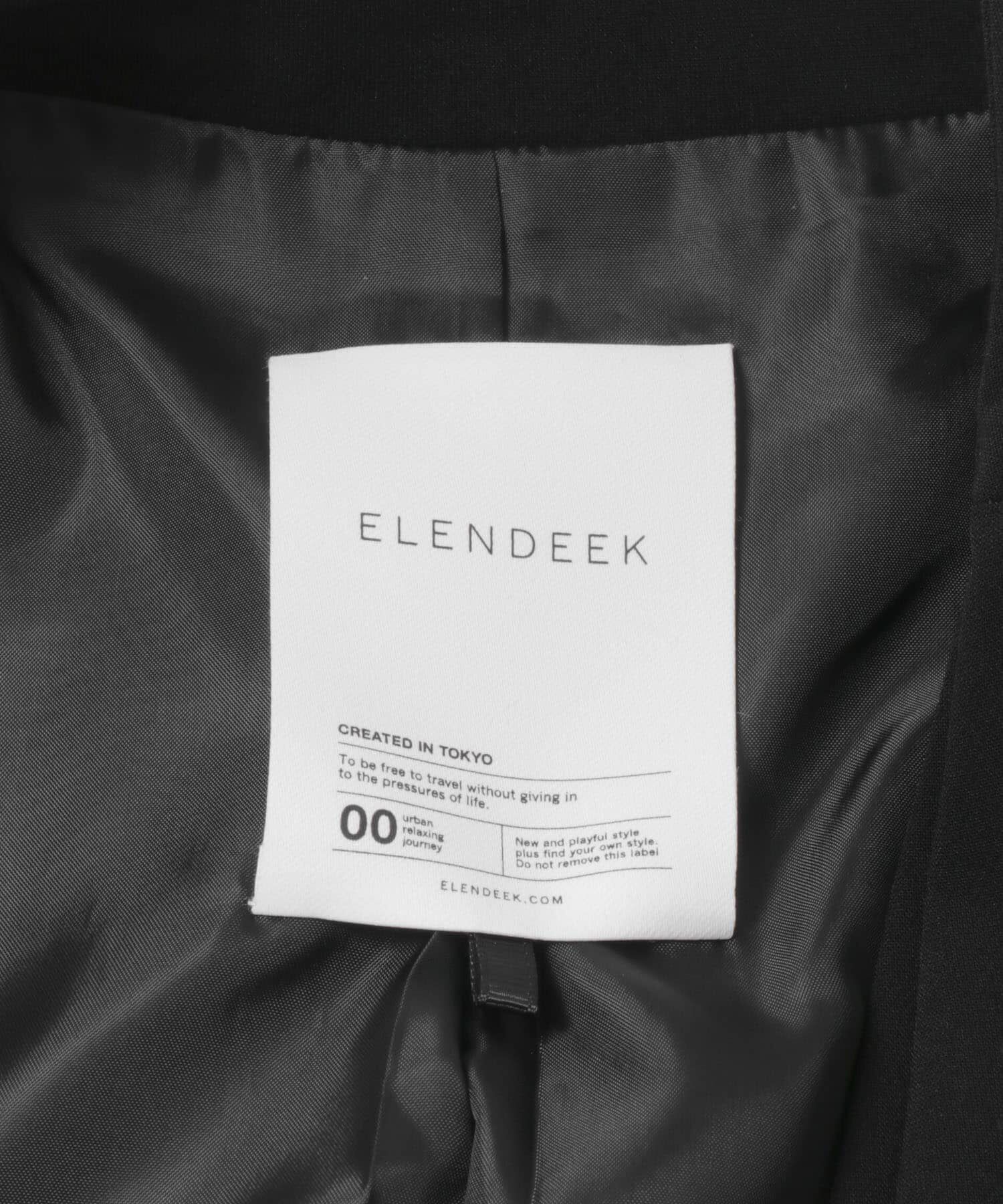URBAN RESEARCH ROSSO「ELENDEEK　LAYERED COLLARLESS JACKET」|ノーカラージャケット|