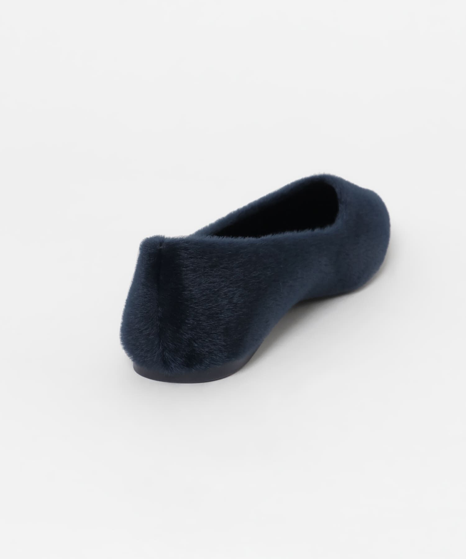  「ポインテッドトゥフェイクファーパンプス」|パンプス|