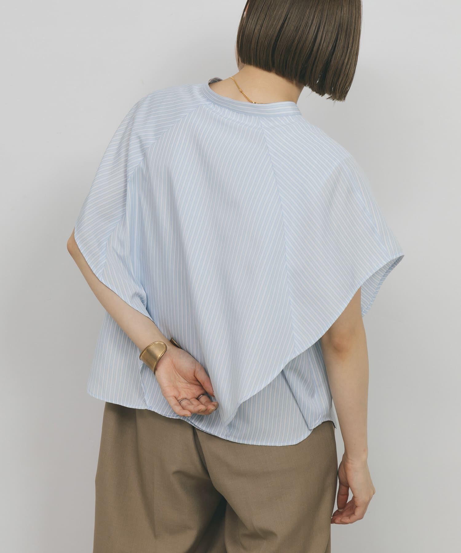  「BOXストライプシャツ」|シャツ・ブラウス|