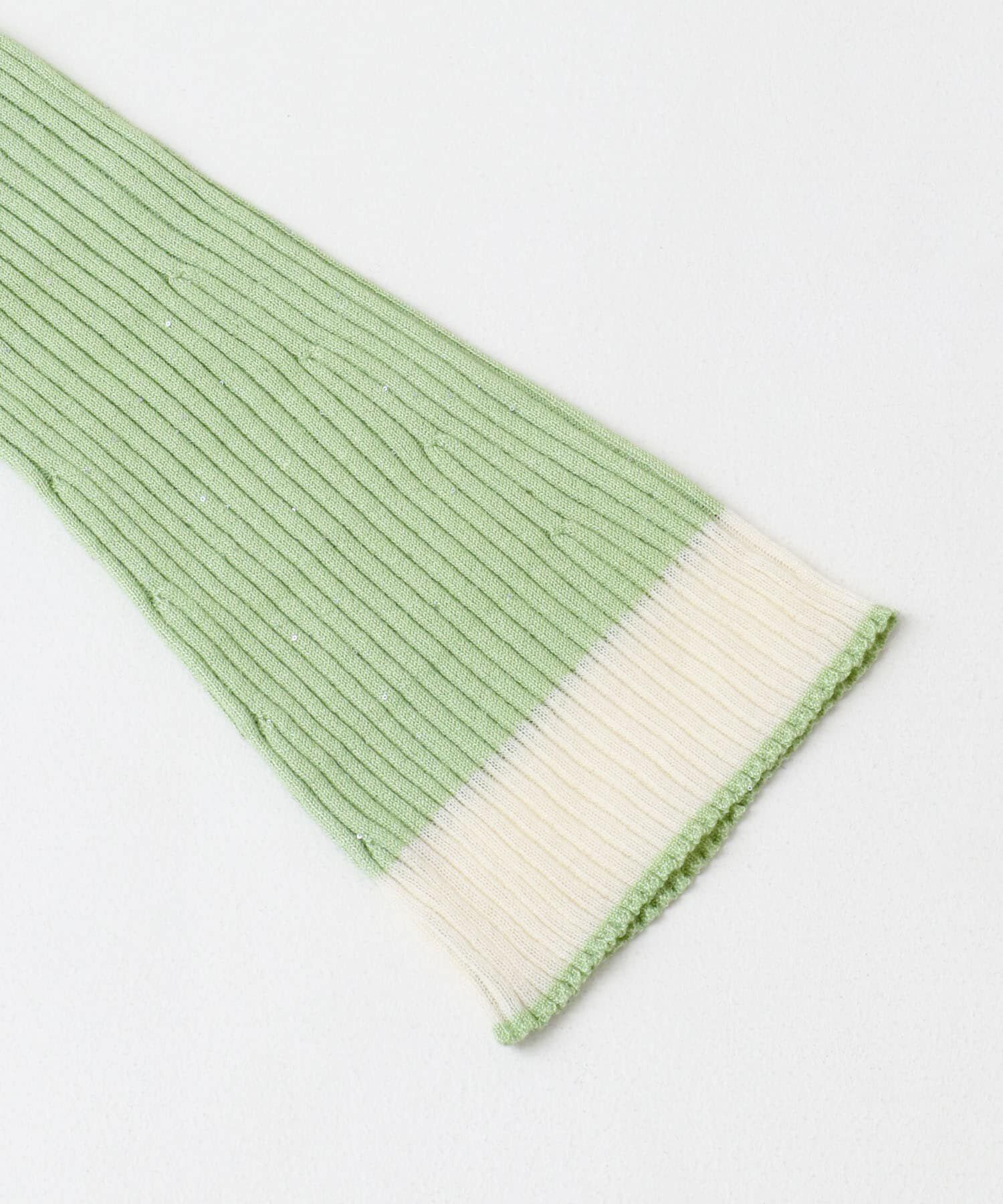 SENSE OF PLACE by URBAN RESEARCH「『洗濯可』スパンコールバイカラーコンパクトセーター」|ニット・セーター|