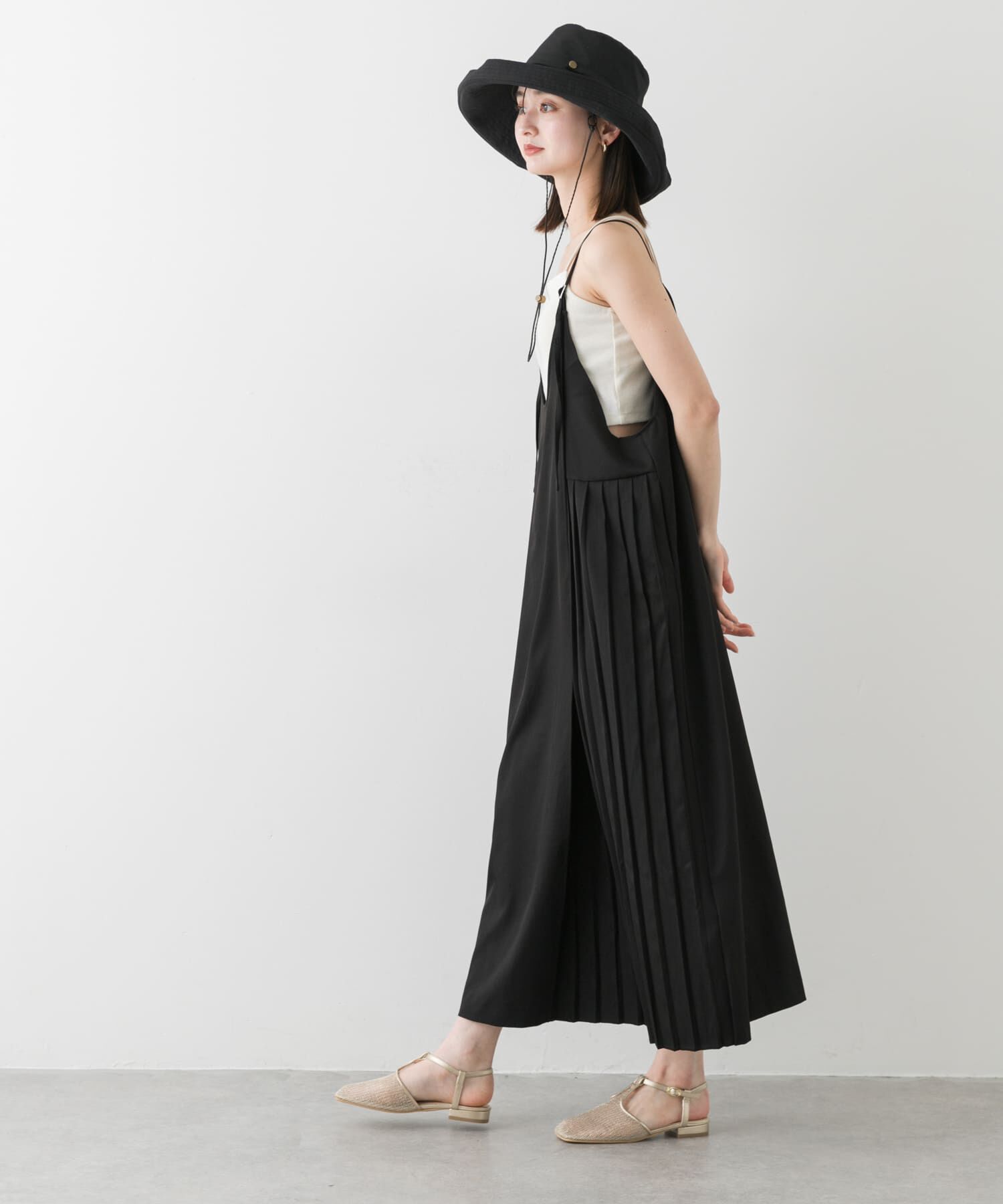 SENSE OF PLACE by URBAN RESEARCH「プリーツキャミワンピース」|ワンピース|