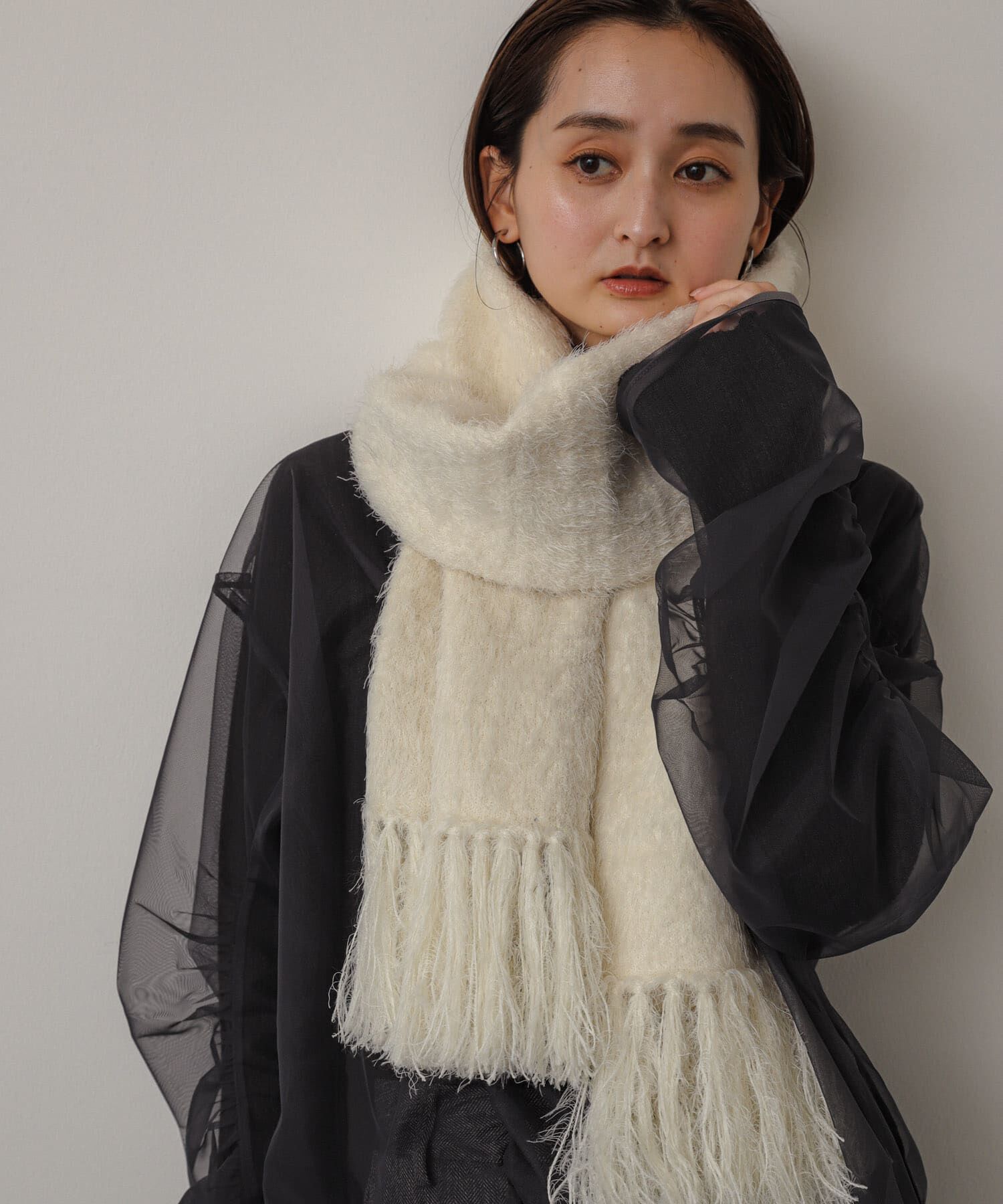 SENSE OF PLACE by URBAN RESEARCH「シャギーストール」|ストール|